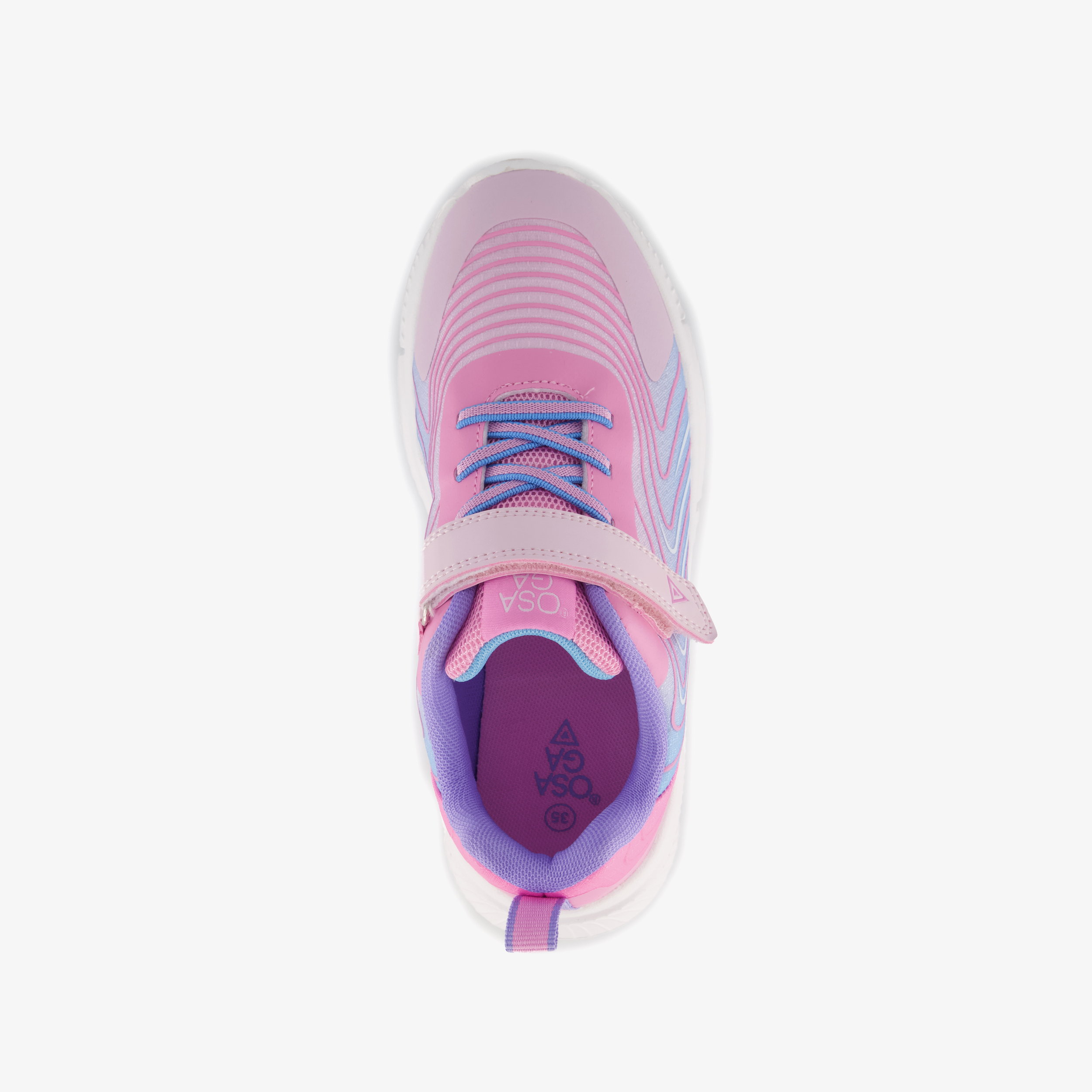 Osaga meisjes sportschoenen roze blauw sneakers – foto 4