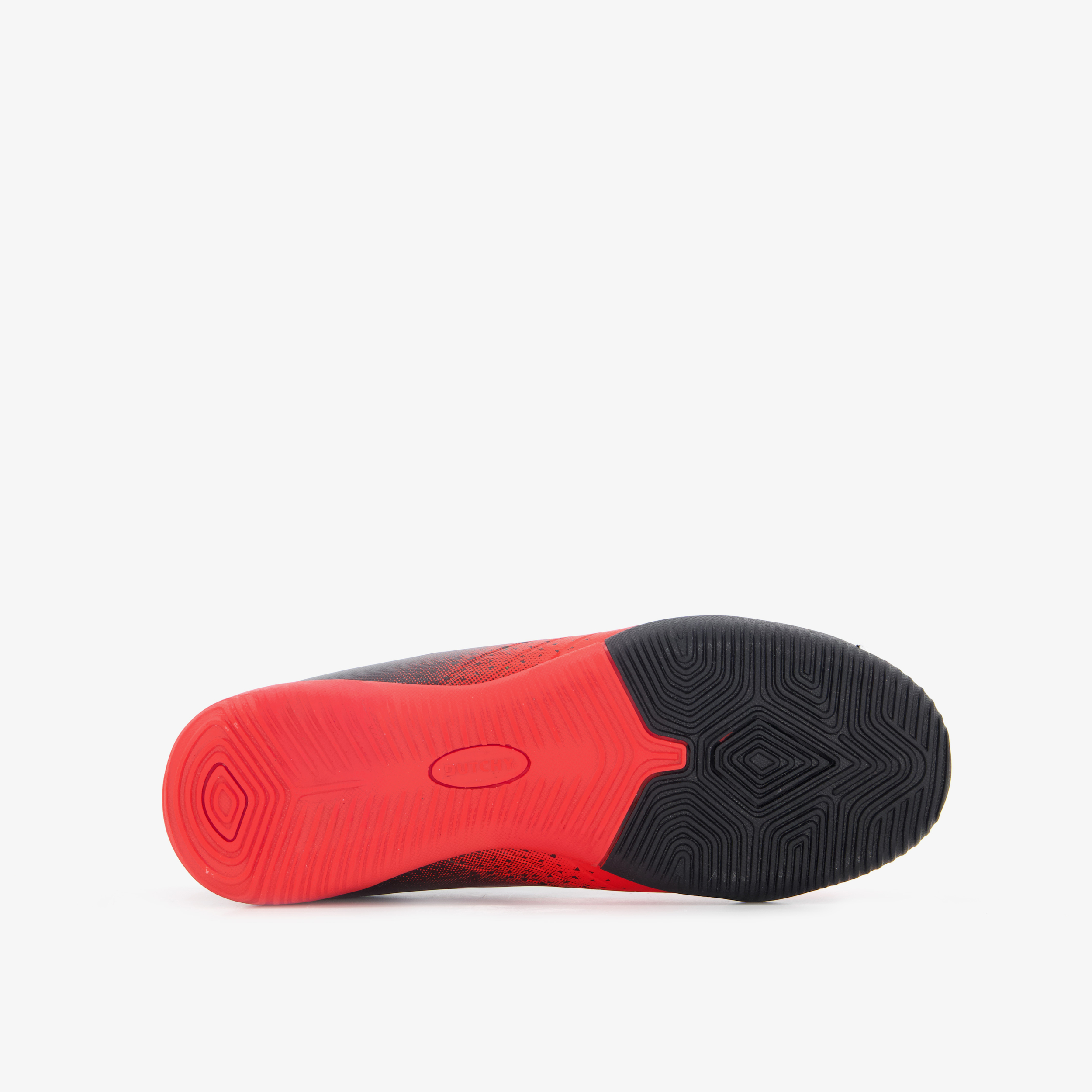 Dutchy Cross IC kinder zaalschoenen zwart rood meisjes – foto 3