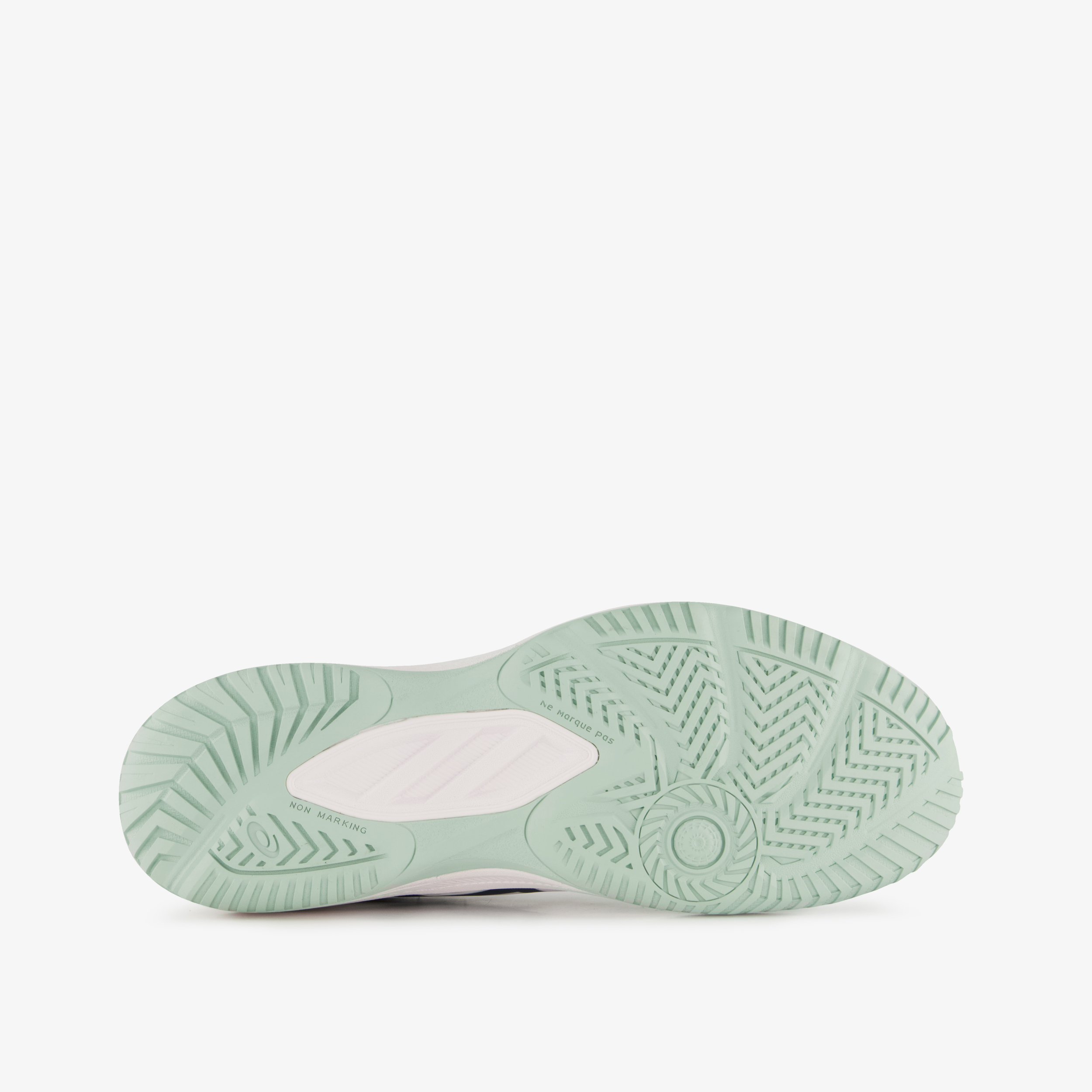 Asics Upcourt 6 heren zaalschoenen wit groen – foto 3