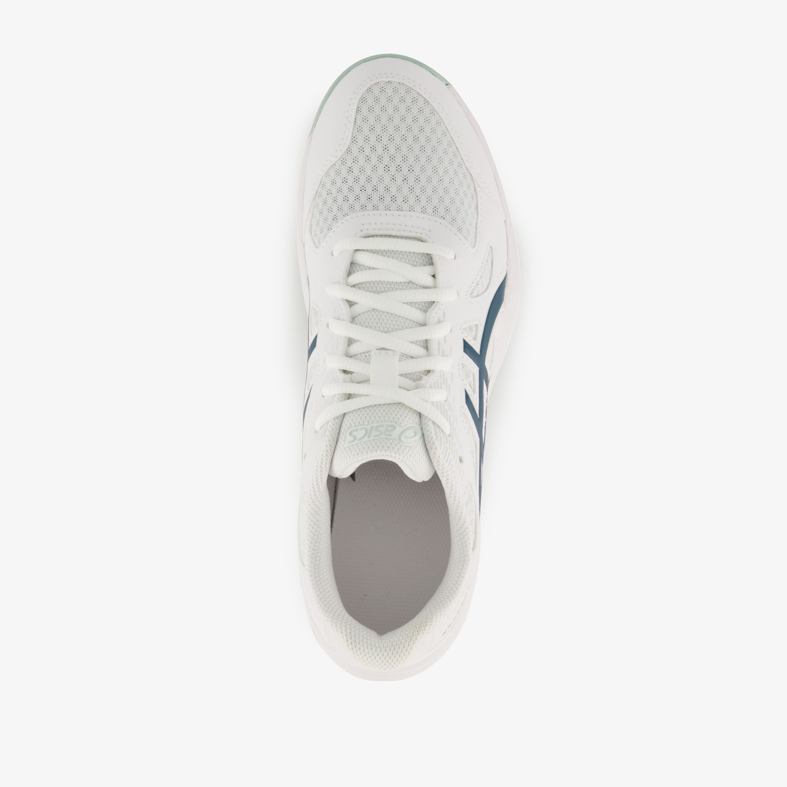 Asics Upcourt 6 heren zaalschoenen wit groen – foto 4