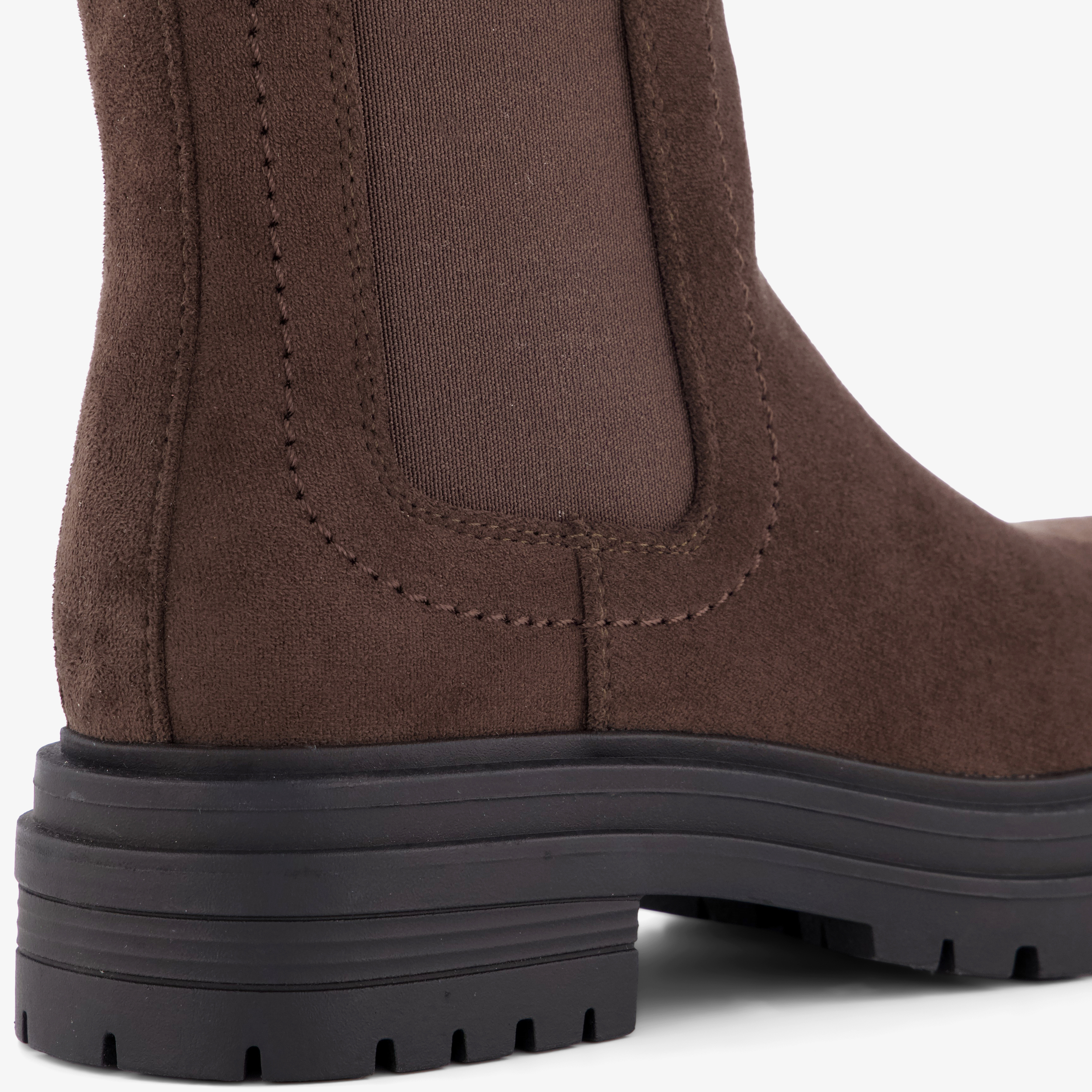 Blue Box meisjes Chelsea boots donkerbruin – foto 5