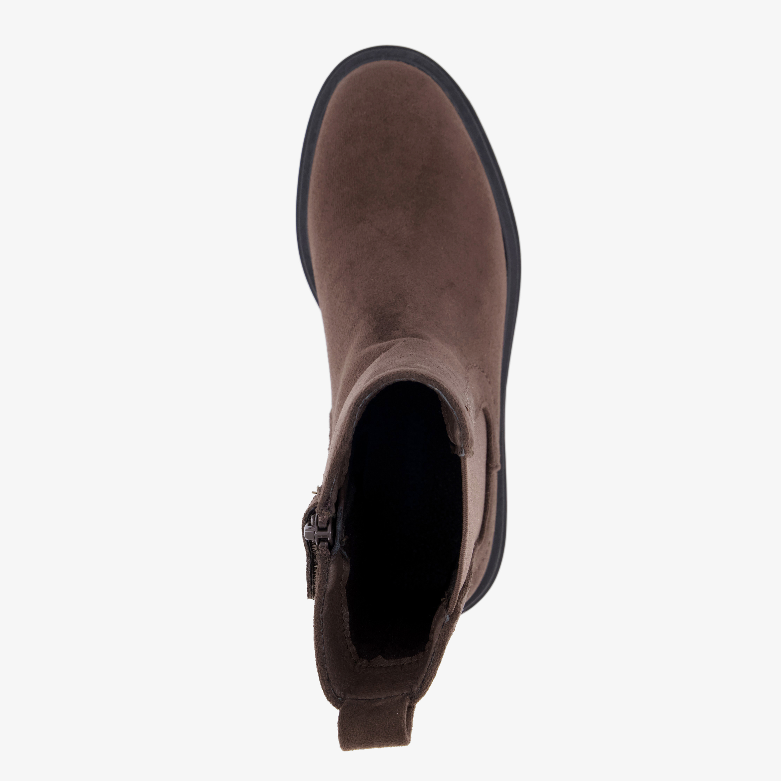 Blue Box meisjes Chelsea boots donkerbruin – foto 4