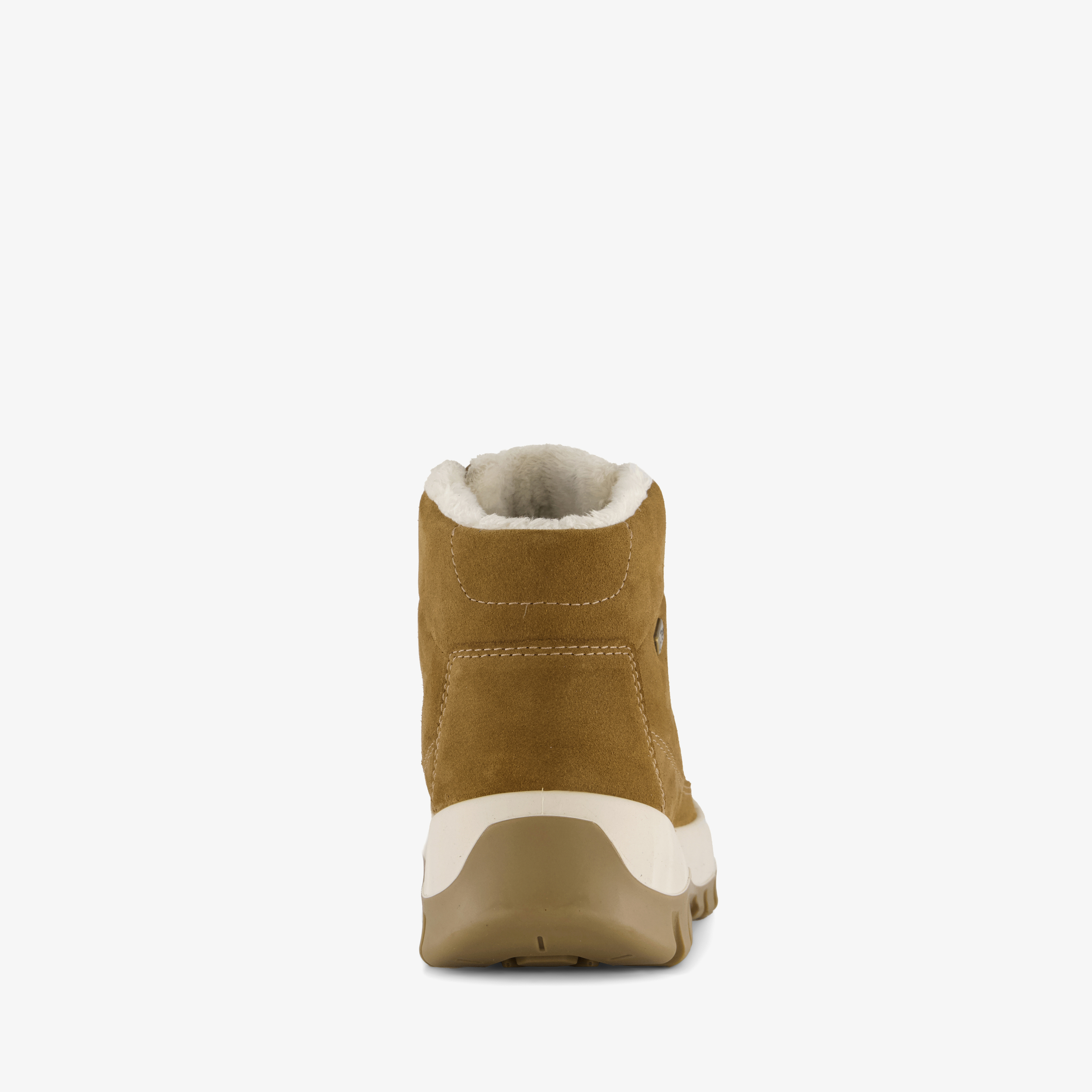 Mountain Peak suède dames veterboots cognac wandelschoenen – foto 2