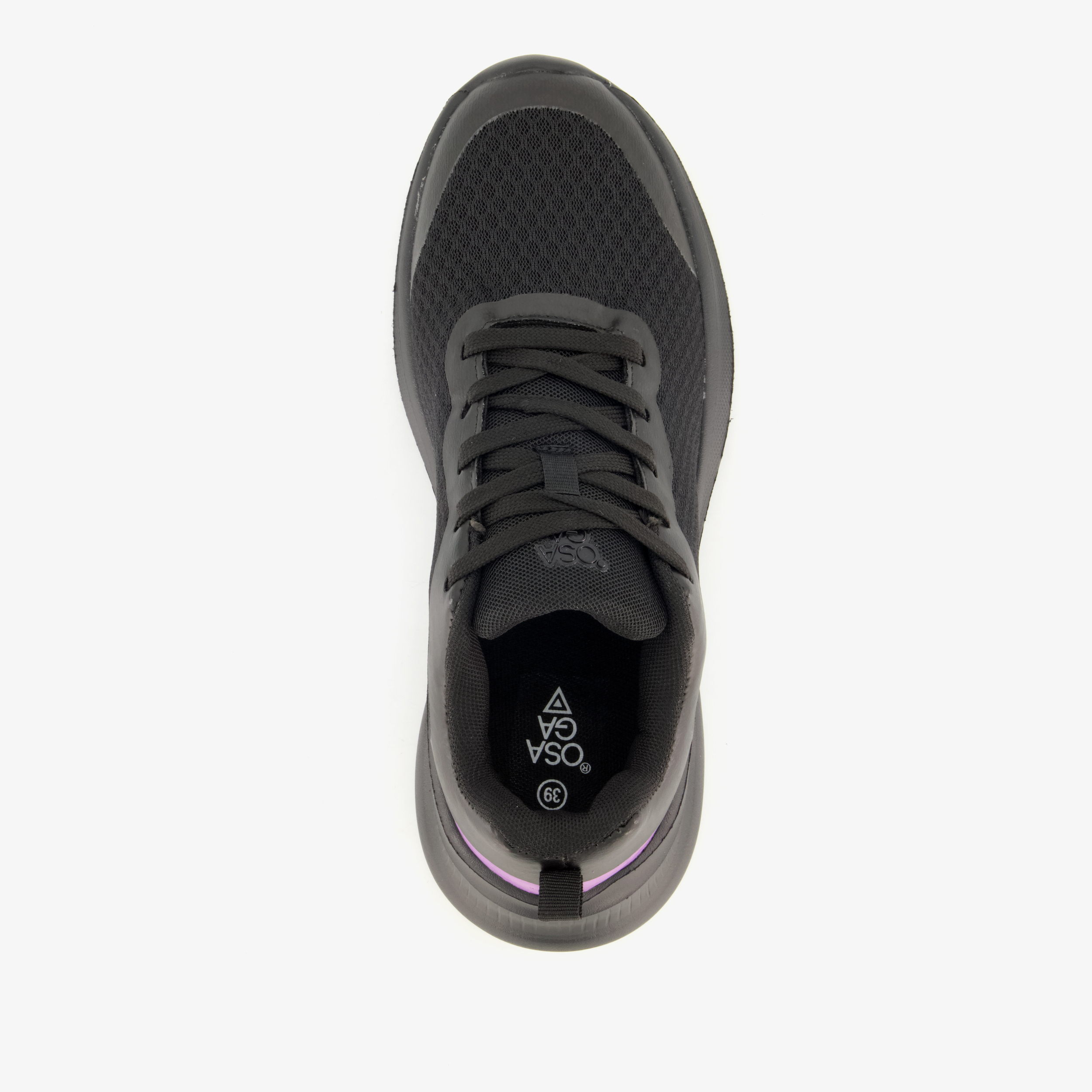 Osaga dames fitnessschoenen zwart paars – foto 4