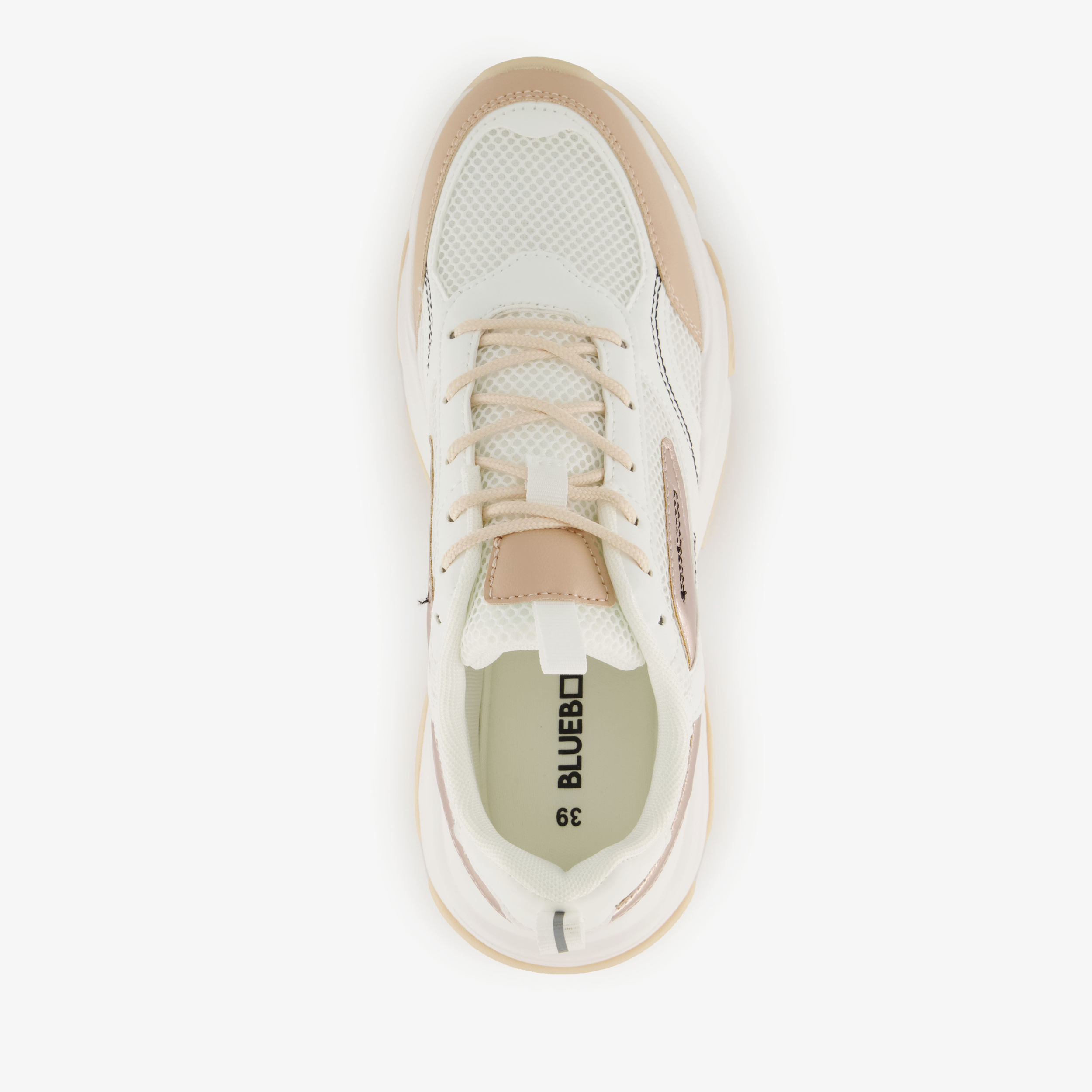 Blue Box dames sneakers wit beige – foto 4