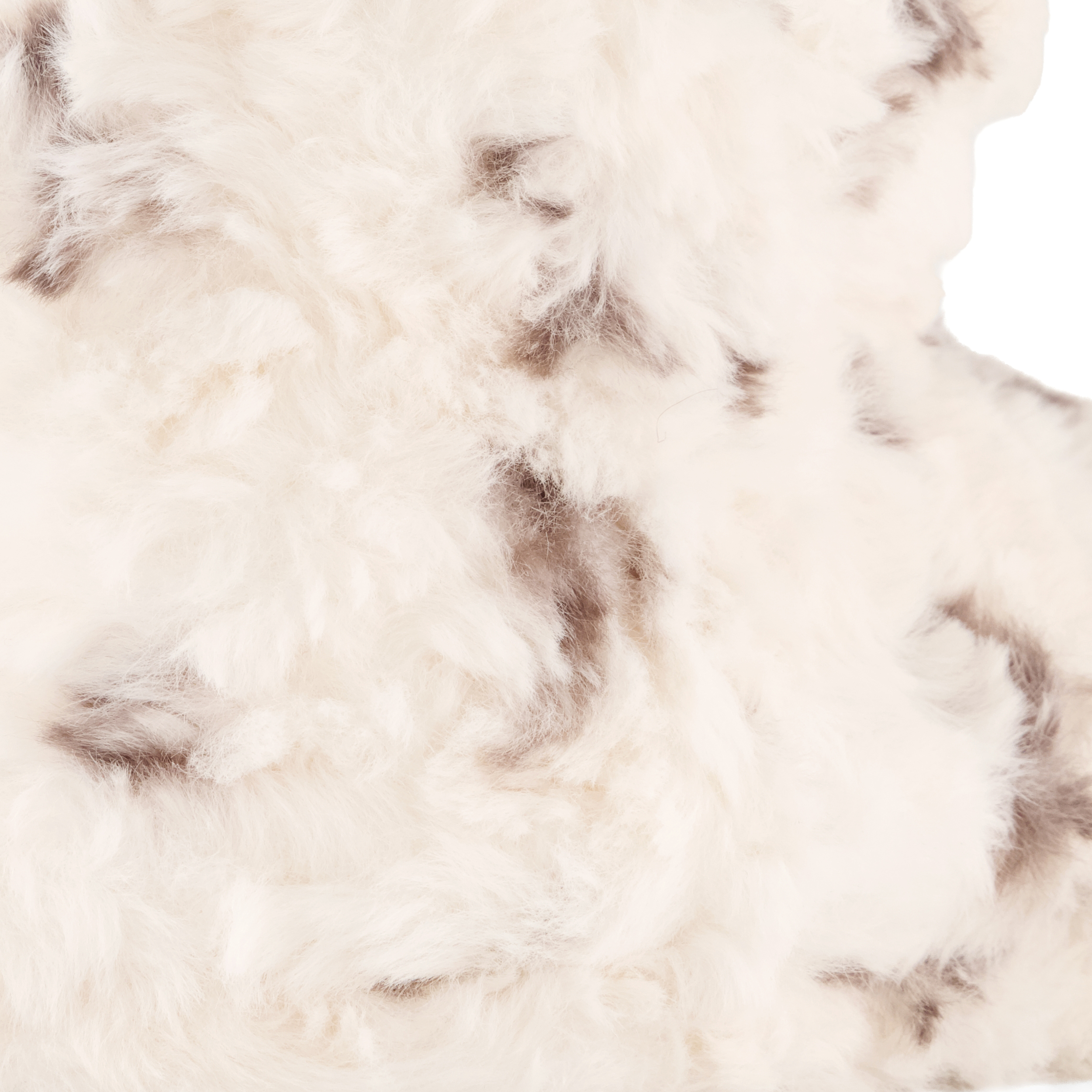 Thu!s hoge dames pluche pantoffels beige – foto 5
