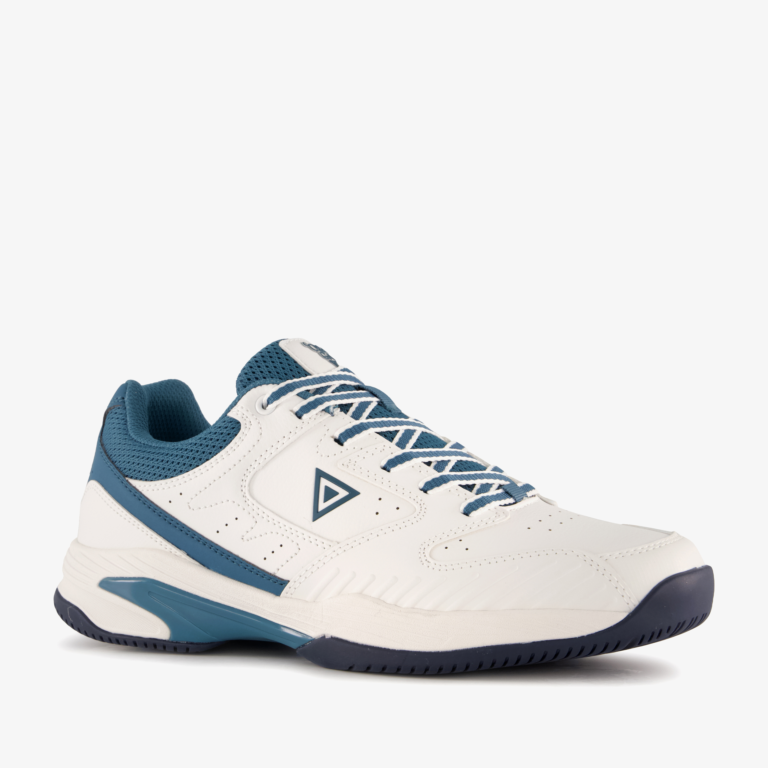 Osaga heren padelschoenen wit blauw
