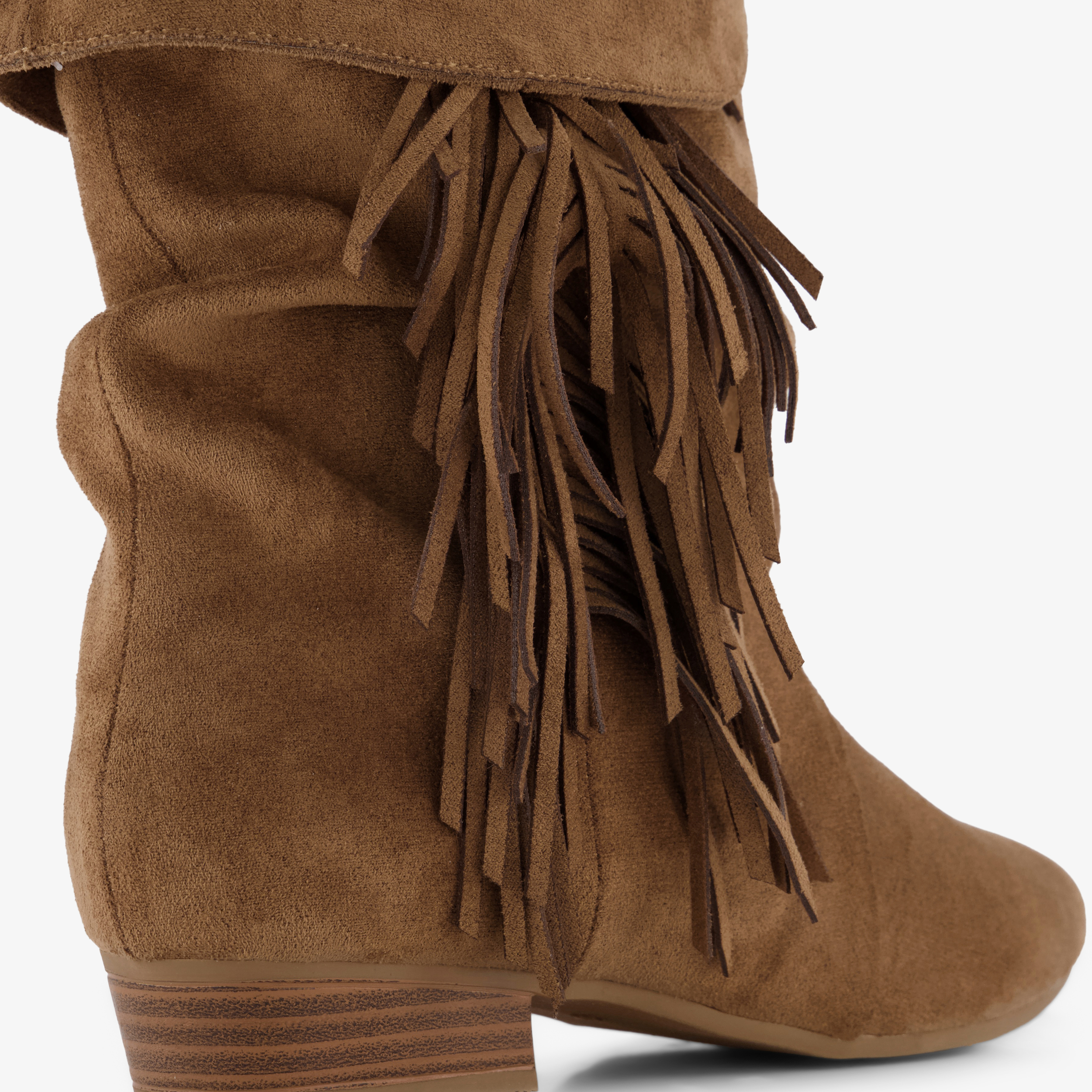 Nova dames boots met franjes bruin enkellaarzen – foto 5