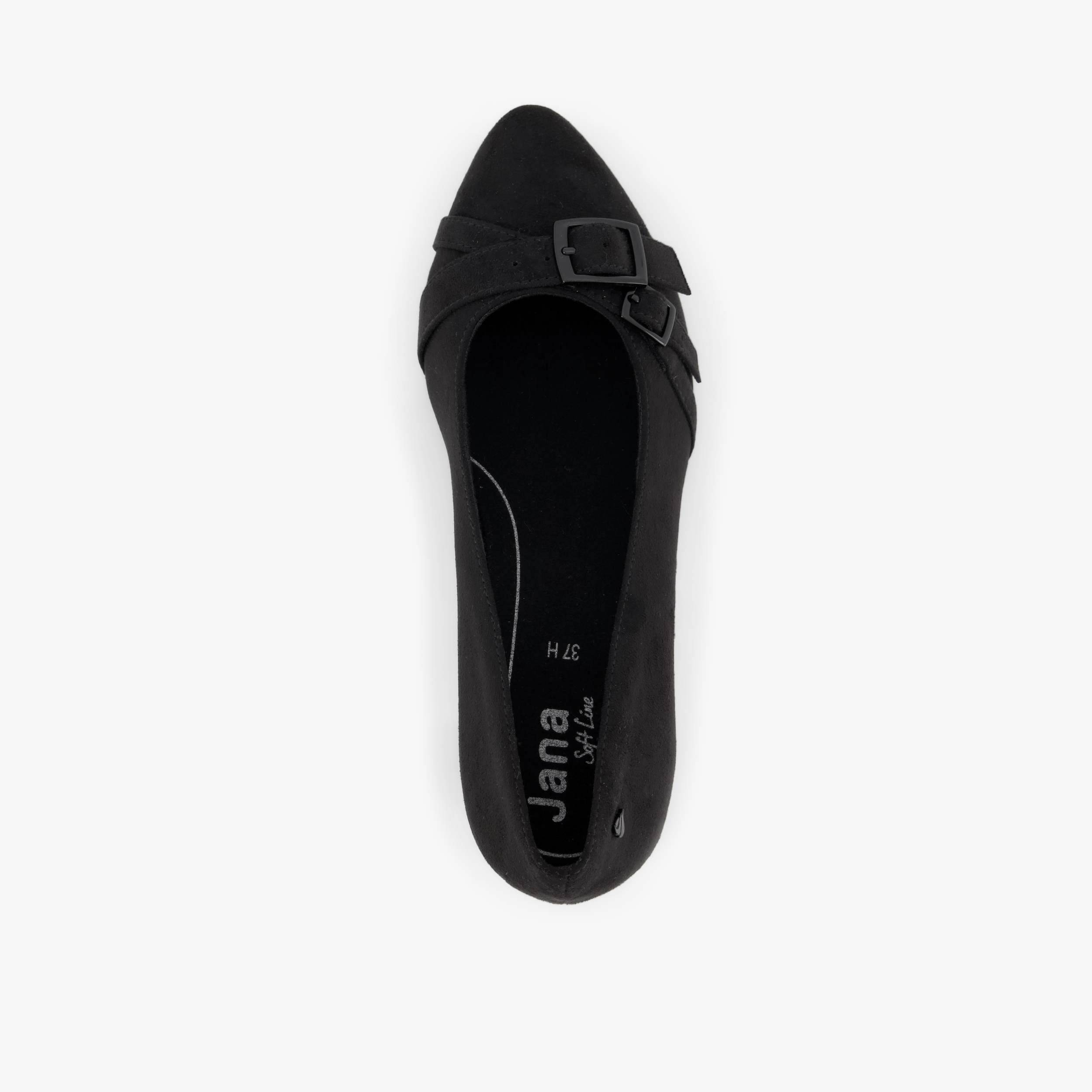 Jana dames pumps met H-leest zwart – foto 4
