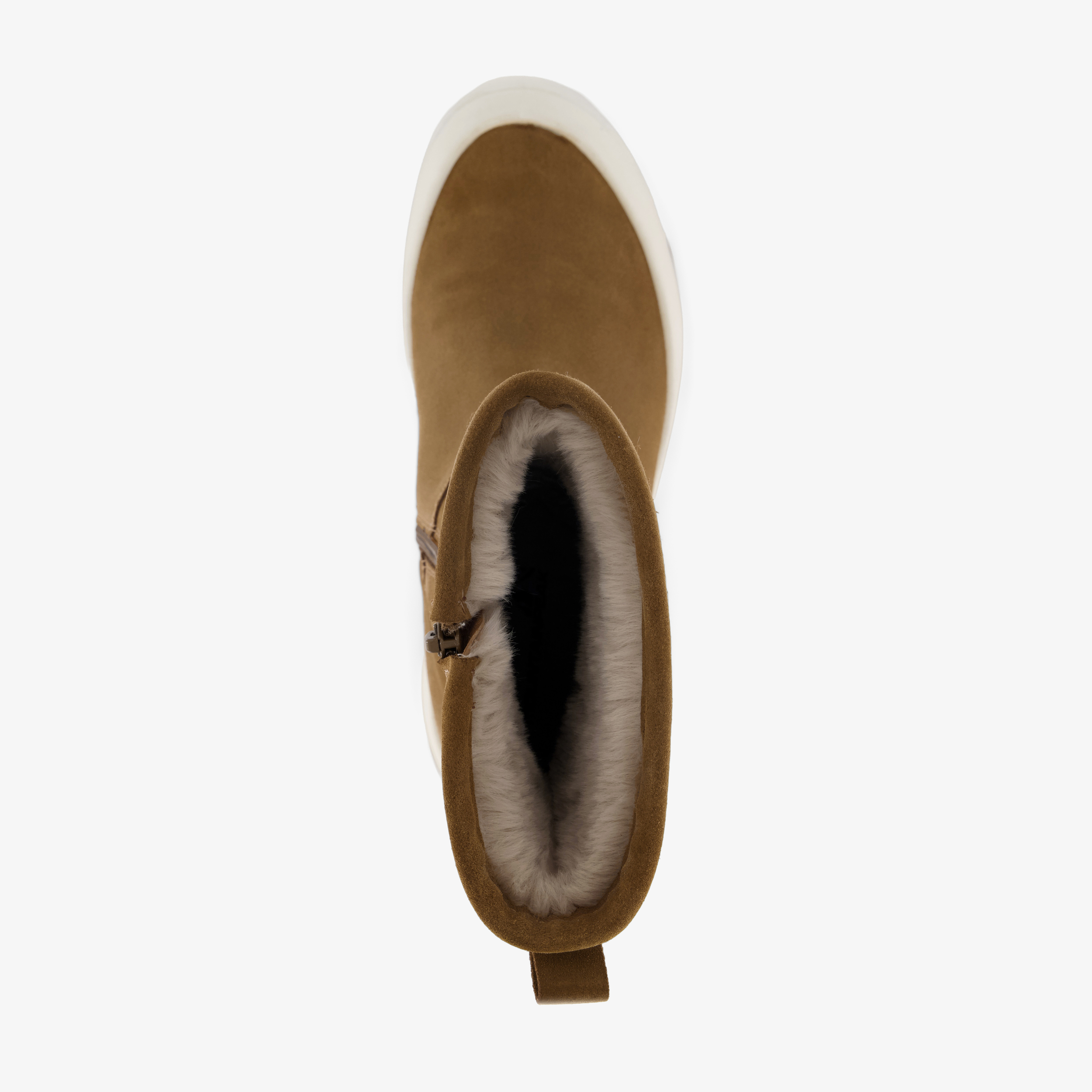 Mountain Peak suède dames laarzen cognac – foto 4