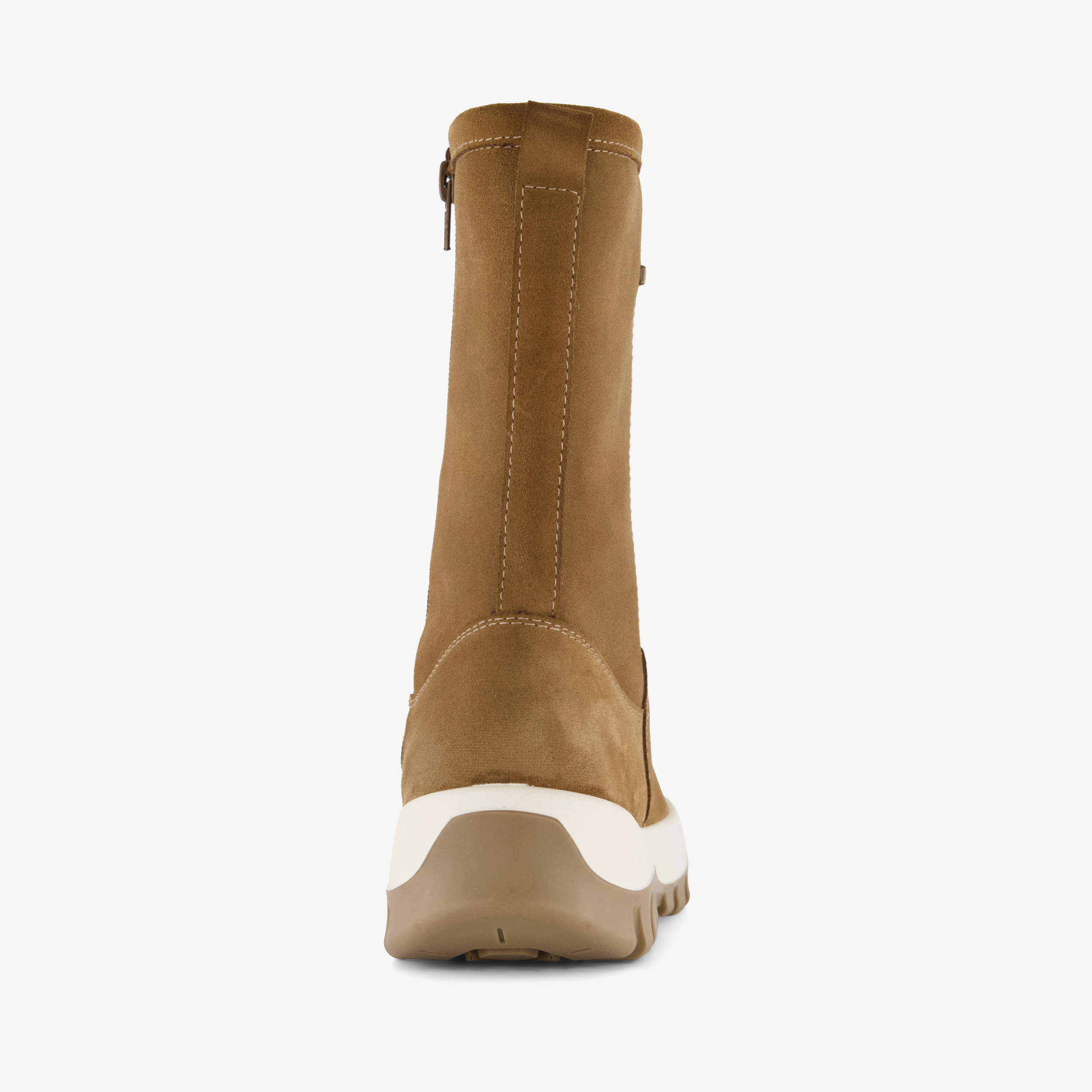 Mountain Peak suède dames laarzen cognac – foto 2