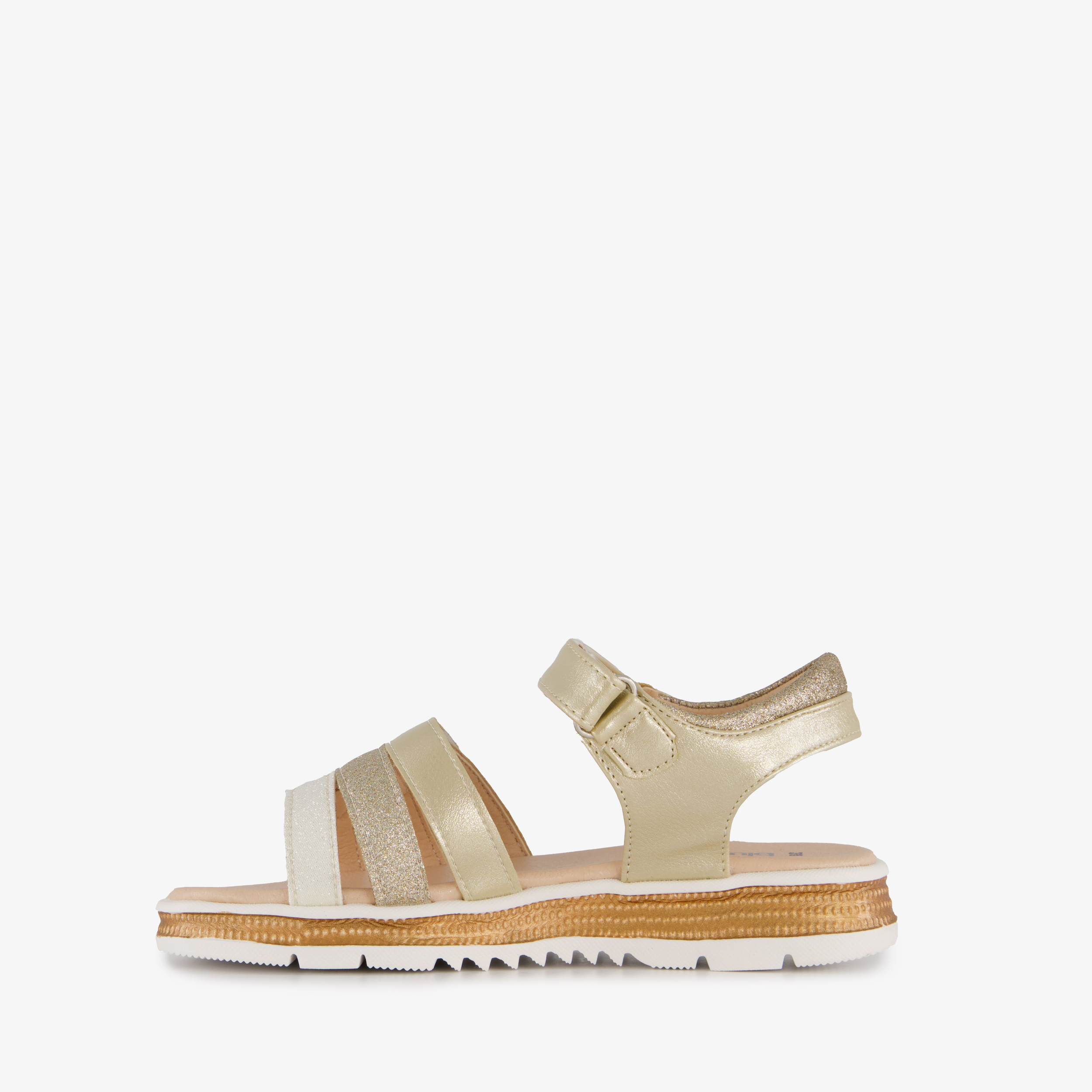 Blue Box meisjes sandalen met glitters goud – foto 2