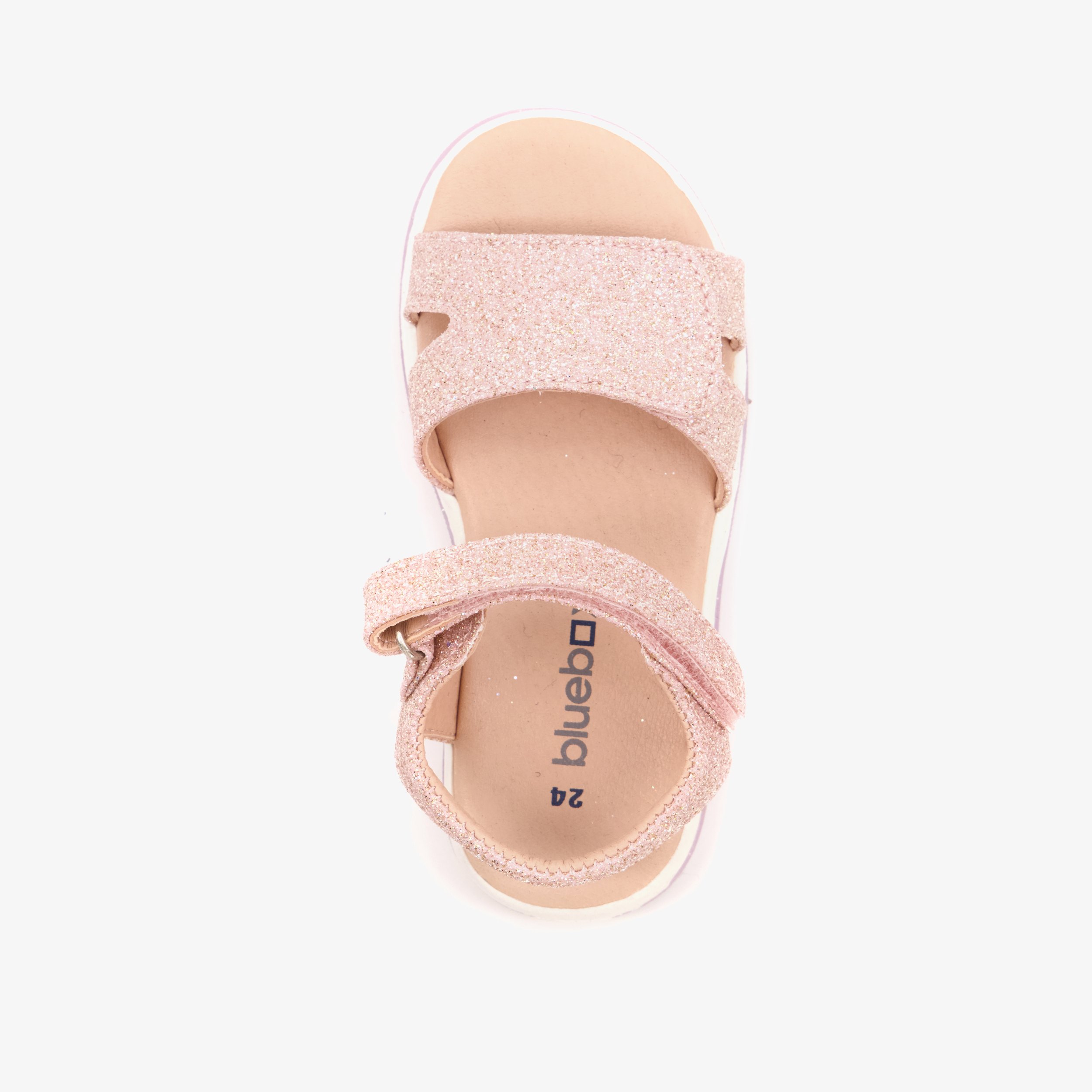 Blue Box meisjes sandalen roze met glitters – foto 4