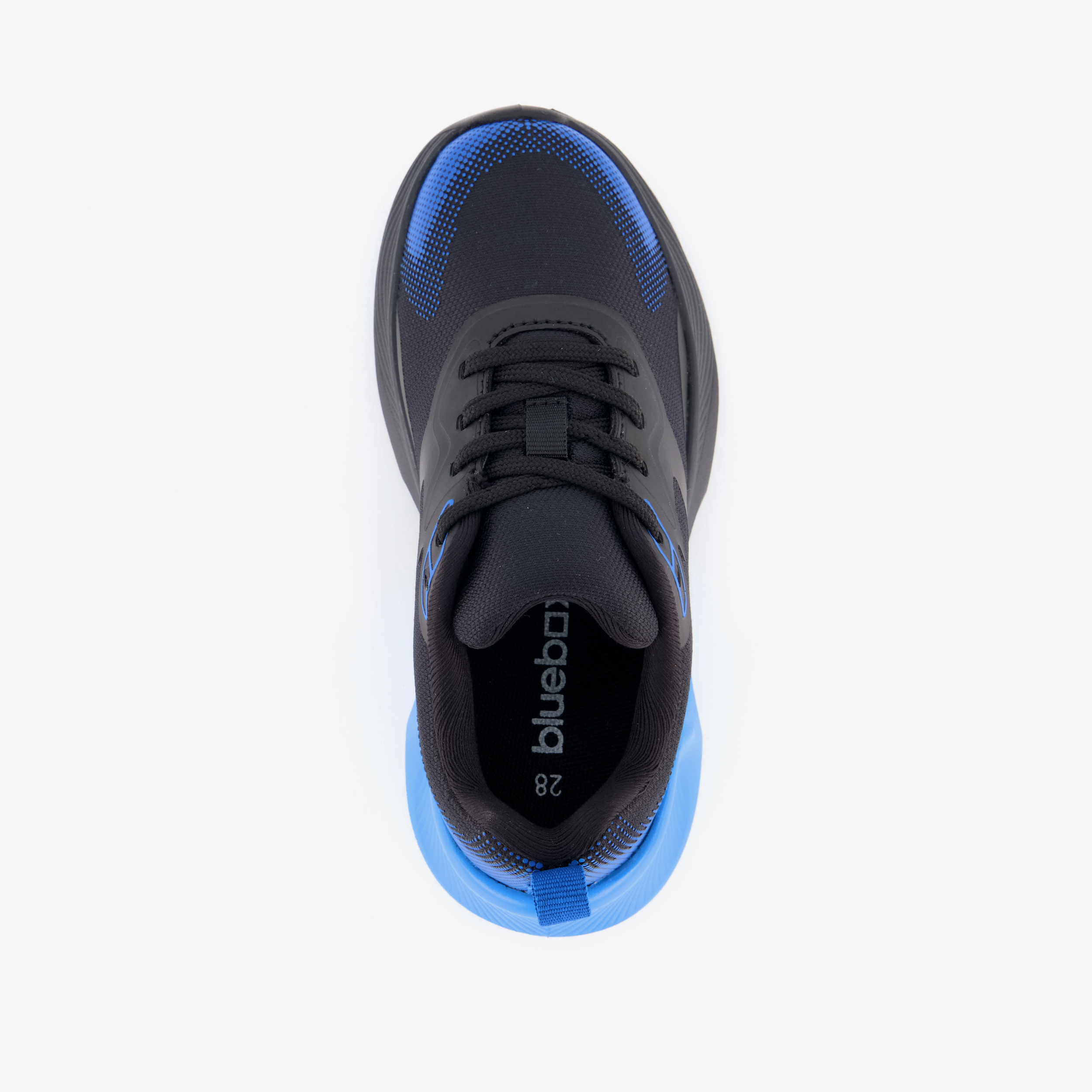 Blue Box jongens sneakers zwart blauw – foto 4