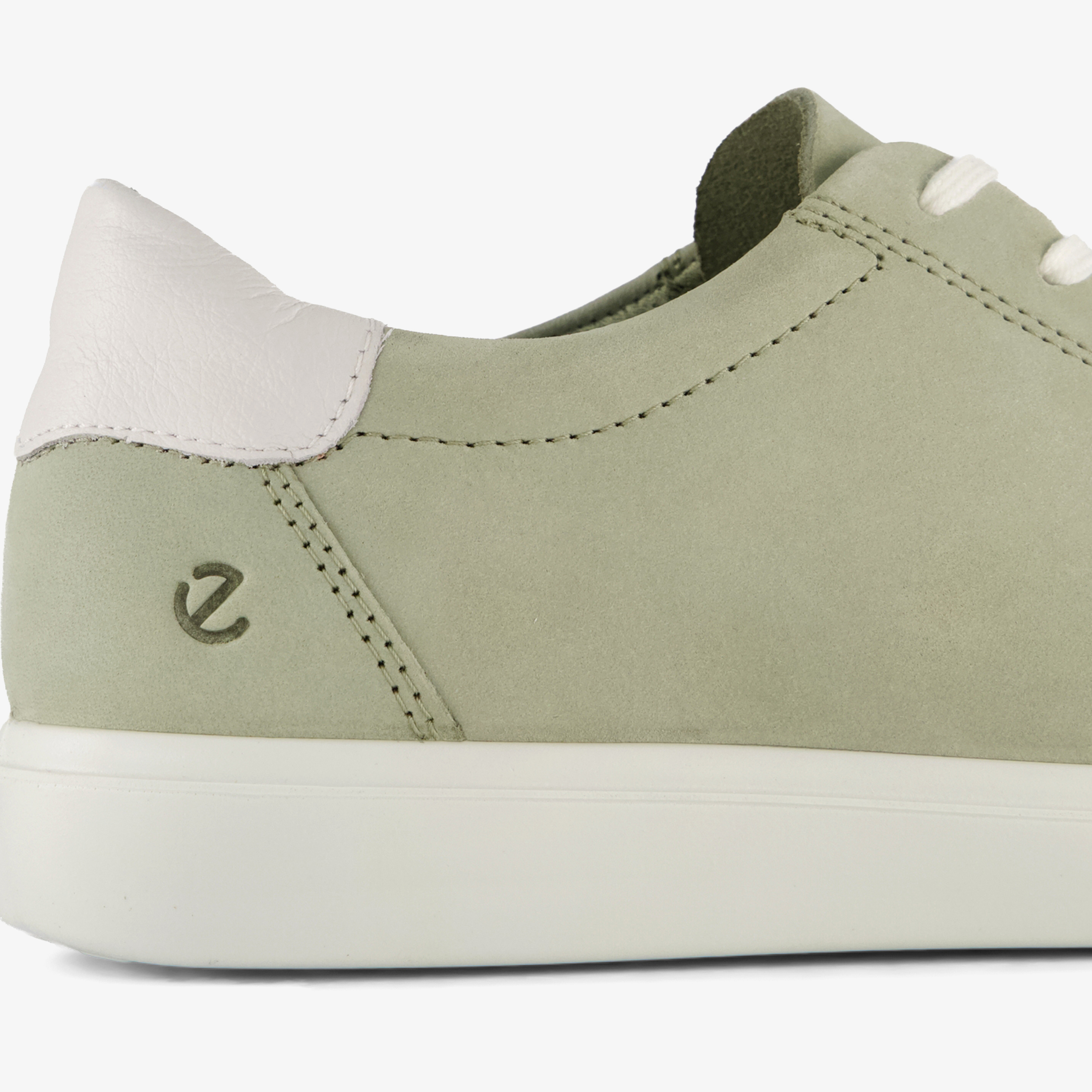 ECCO Classic W leren dames sneakers groen – foto 5
