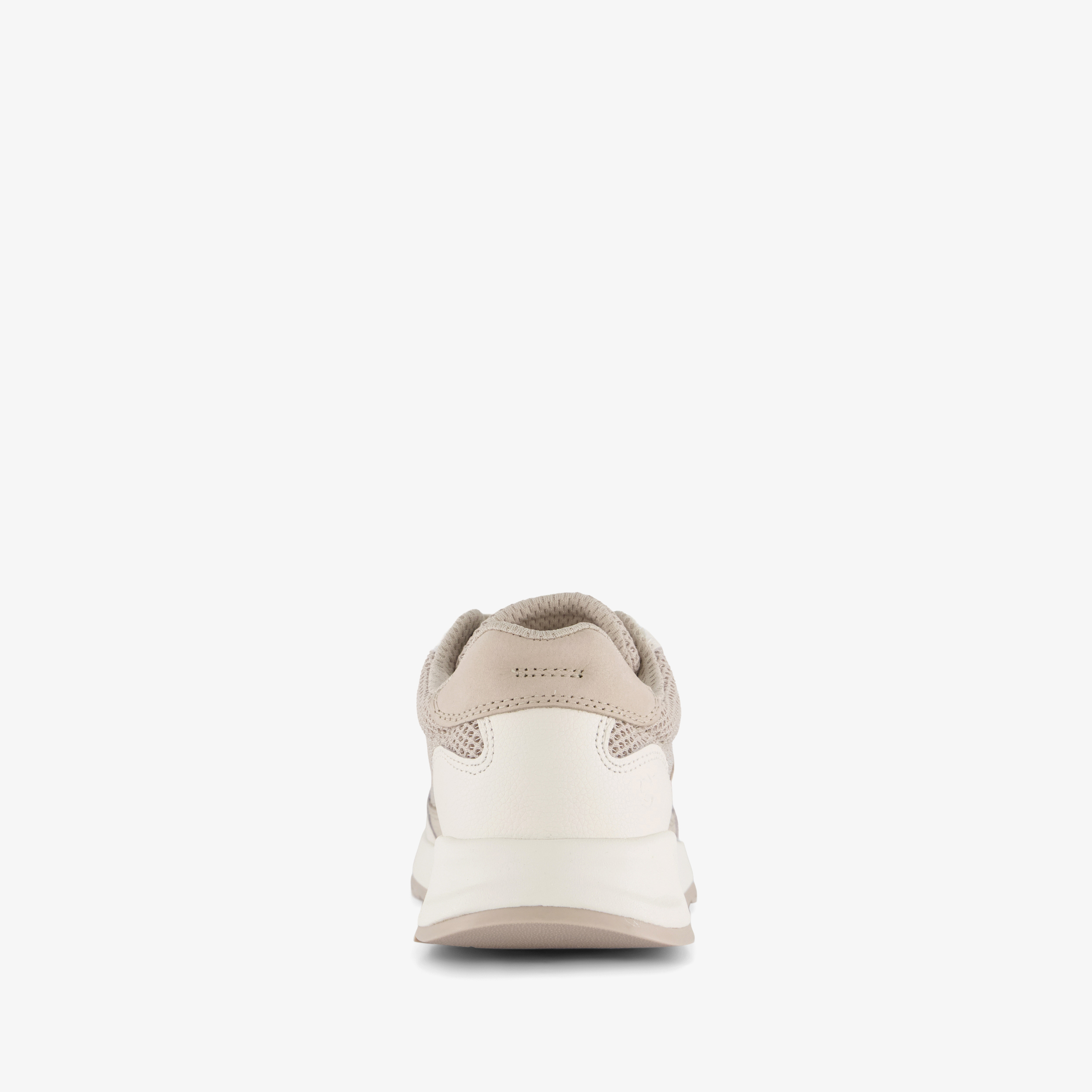 ECCO OTM Gravel leren dames sneakers beige – foto 2