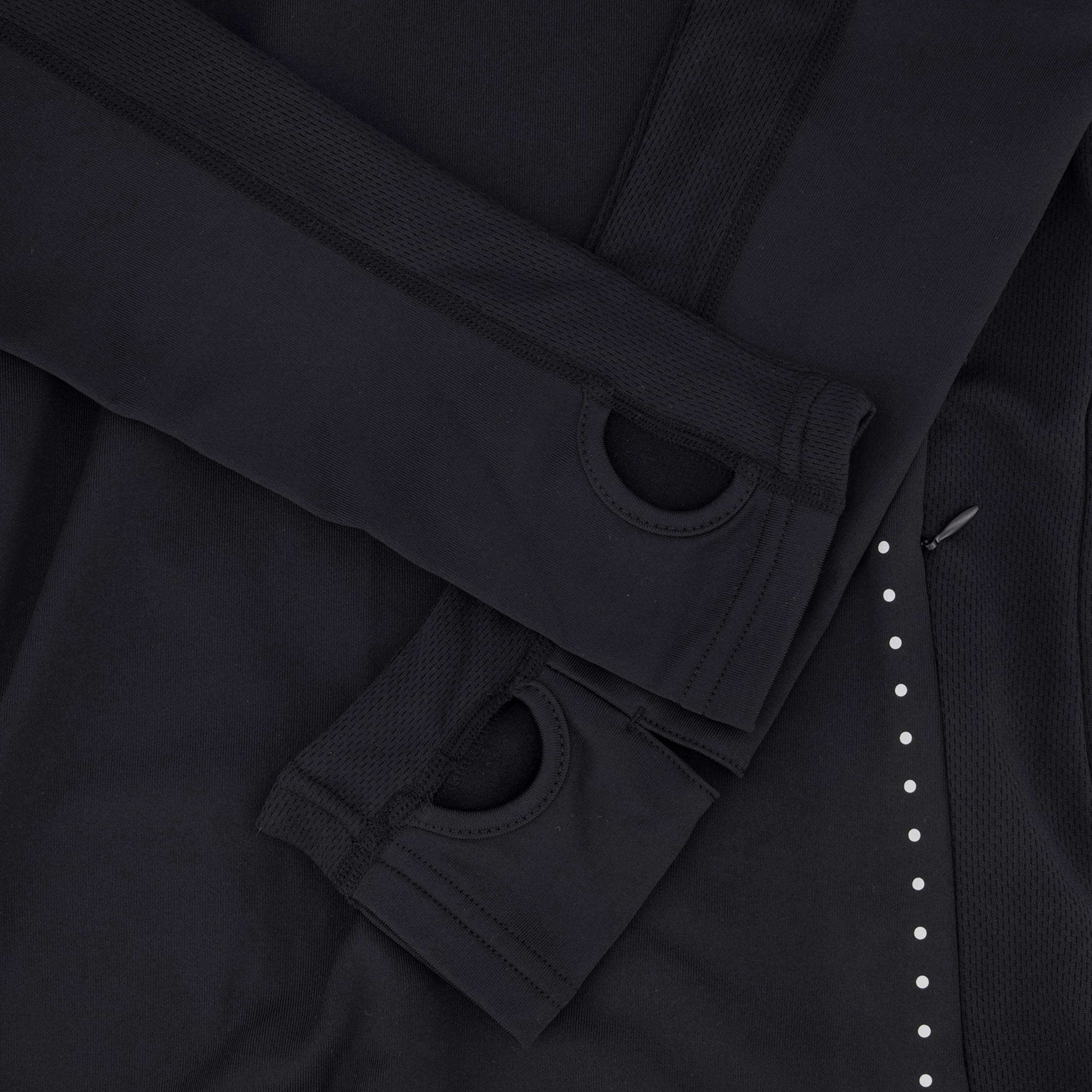 Osaga Dry dames hardloop pully zwart longsleevestrainingsjassen – foto 3