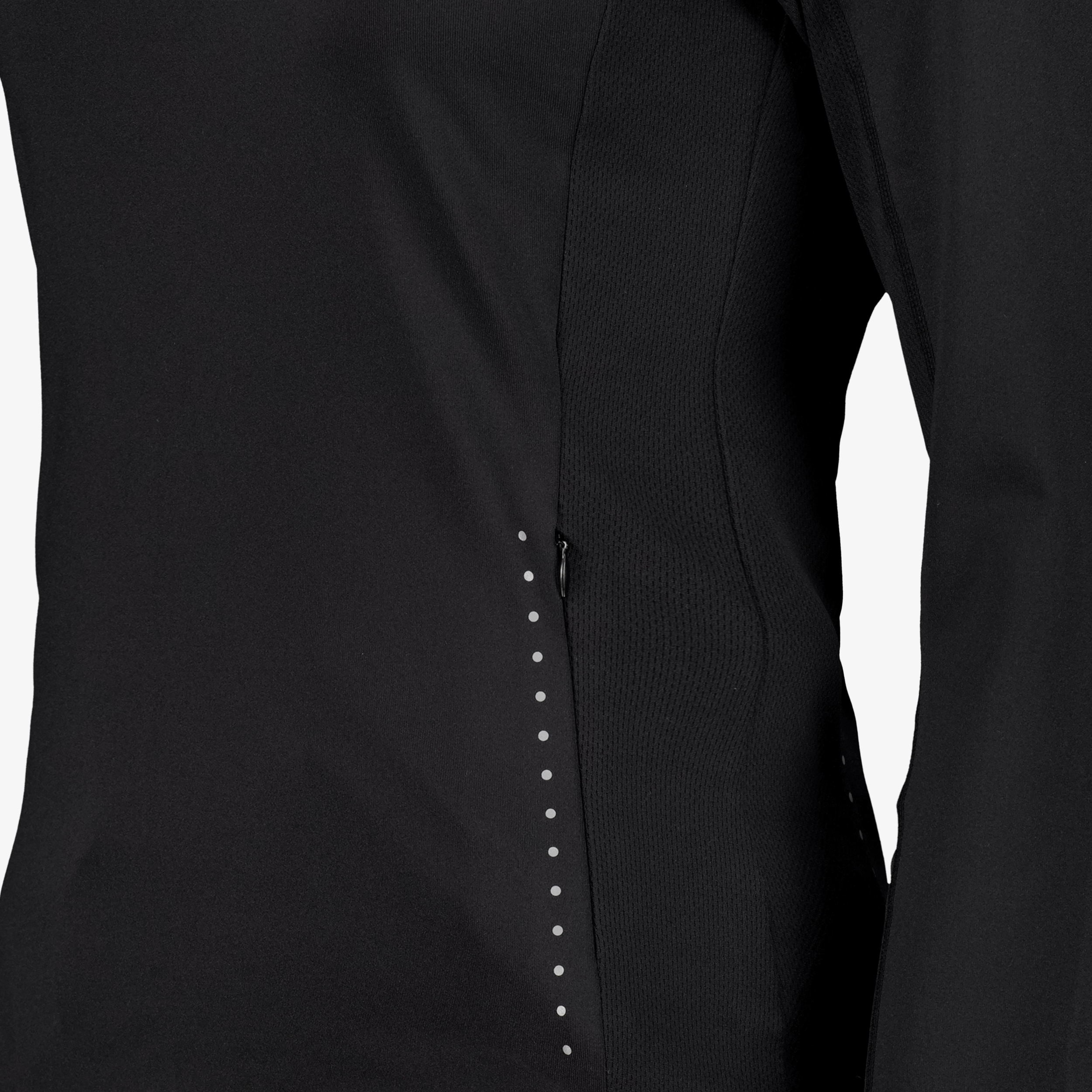 Osaga Dry dames hardloop pully zwart longsleevestrainingsjassen – foto 2