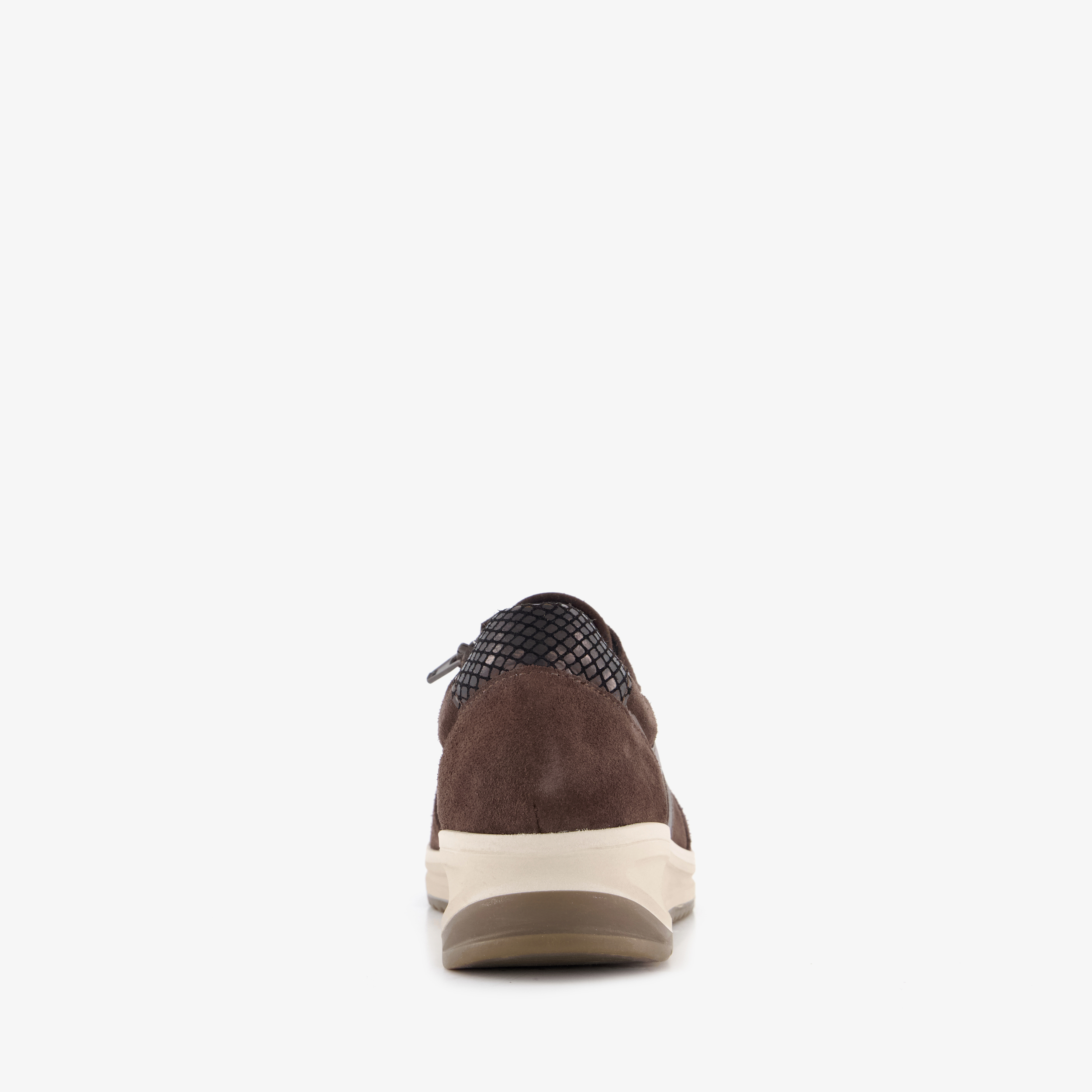Hush Puppies suède dames sneakers bruin – foto 2