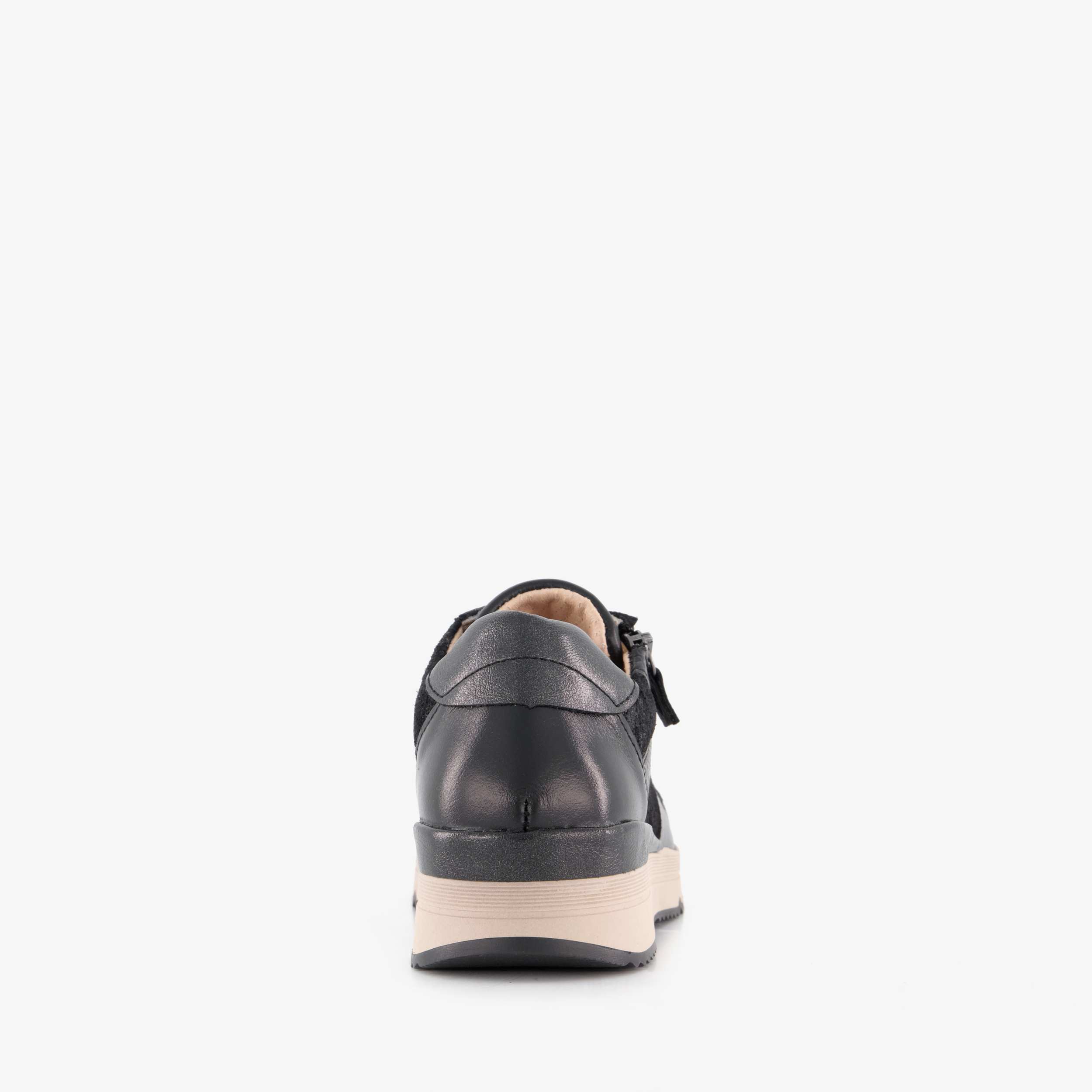 Hush Puppies suède dames sneakers zwart – foto 2