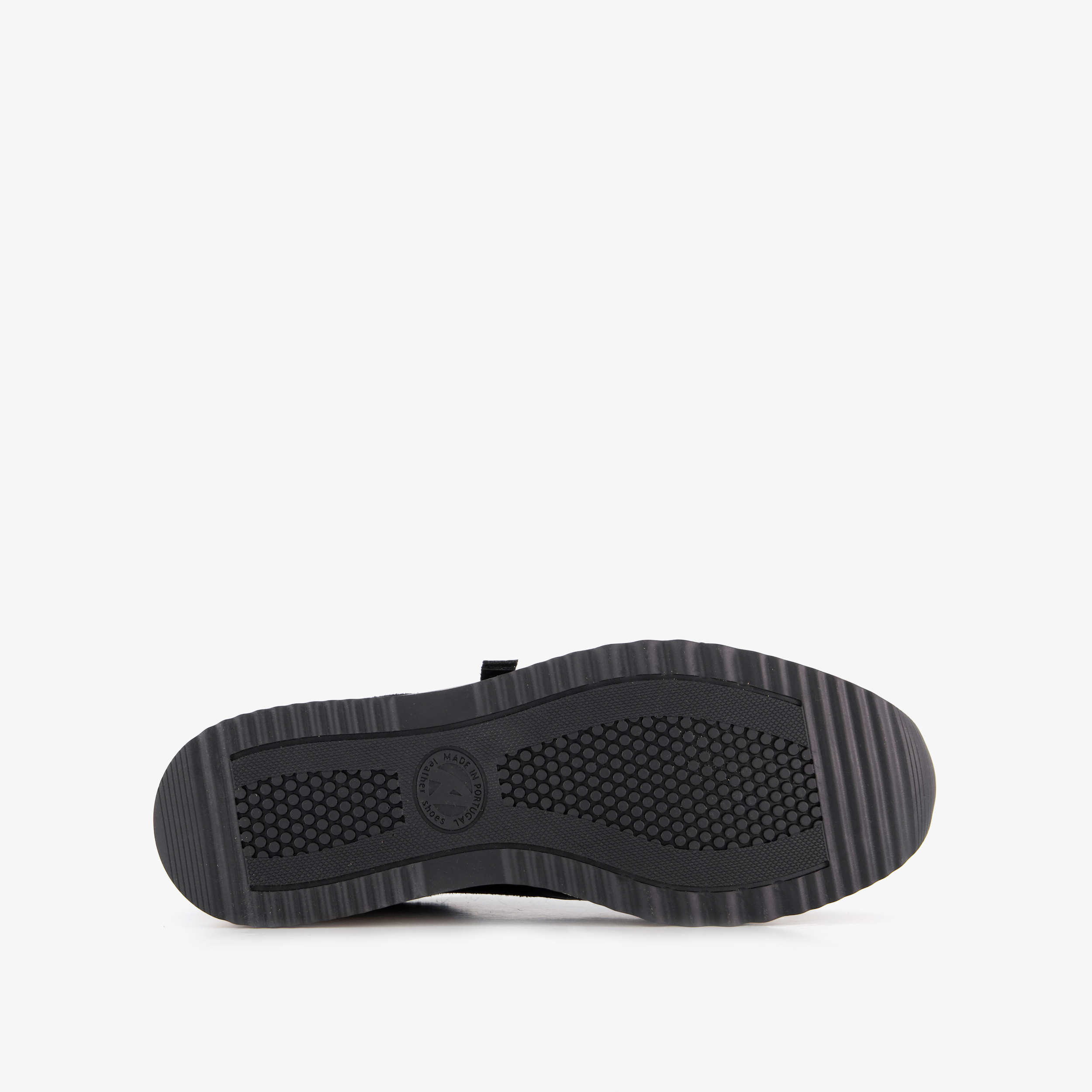 Hush Puppies suède dames sneakers zwart – foto 3
