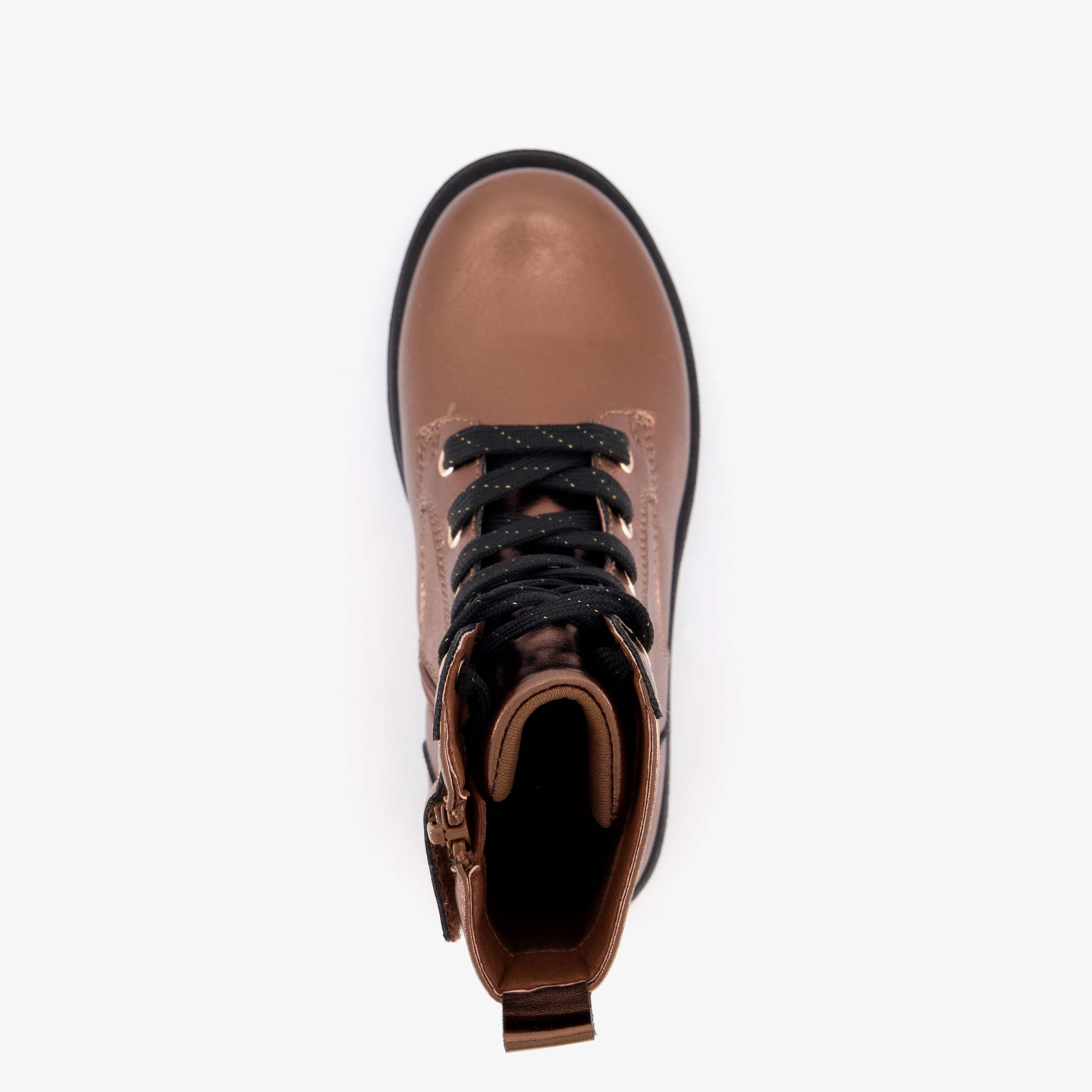 Blue Box meisjes veterboots brons – foto 4