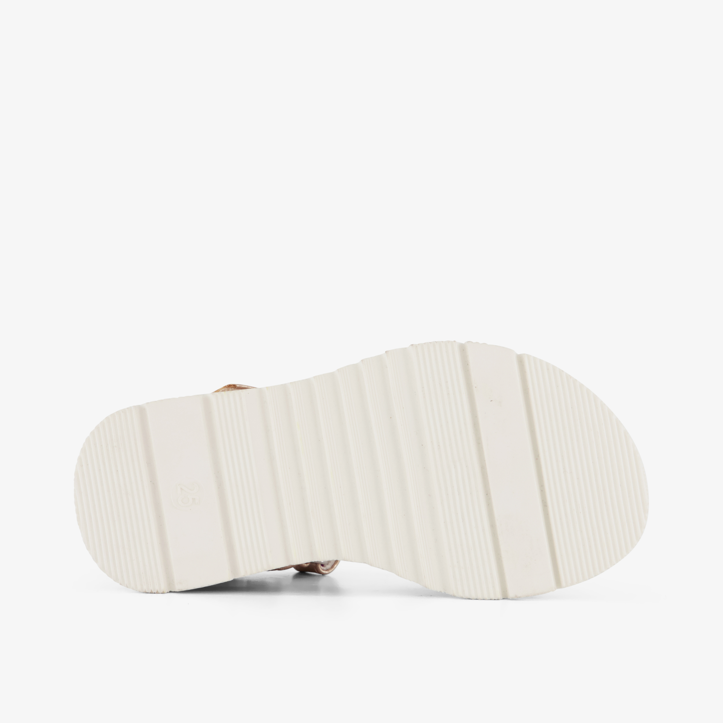 Blue Box meisjes sandalen met panterprint goud – foto 3
