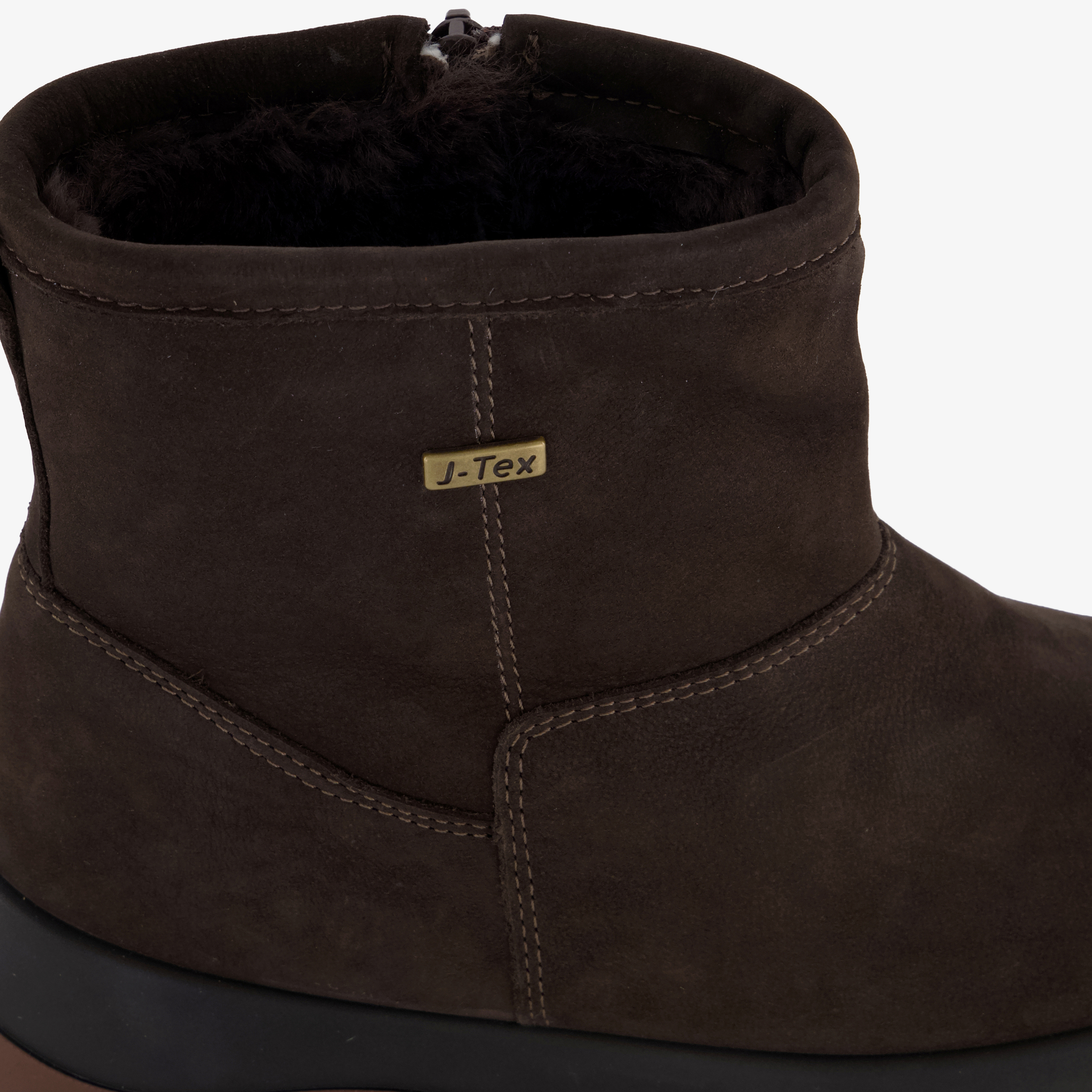 Mountain Peak gevoerde leren dames outdoor boots bruin laarzen – foto 5