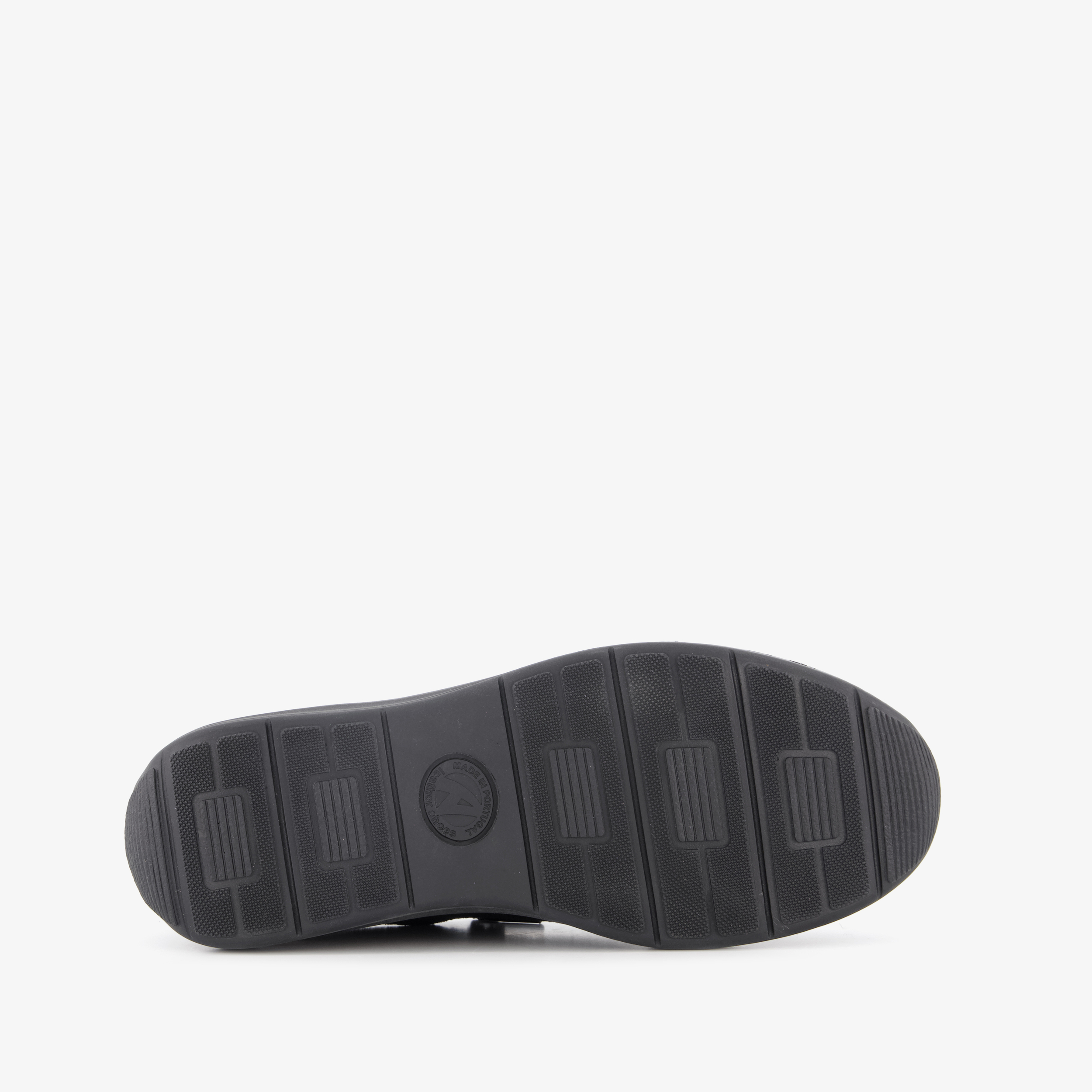 Natuform leren dames sneakers zwart – foto 3