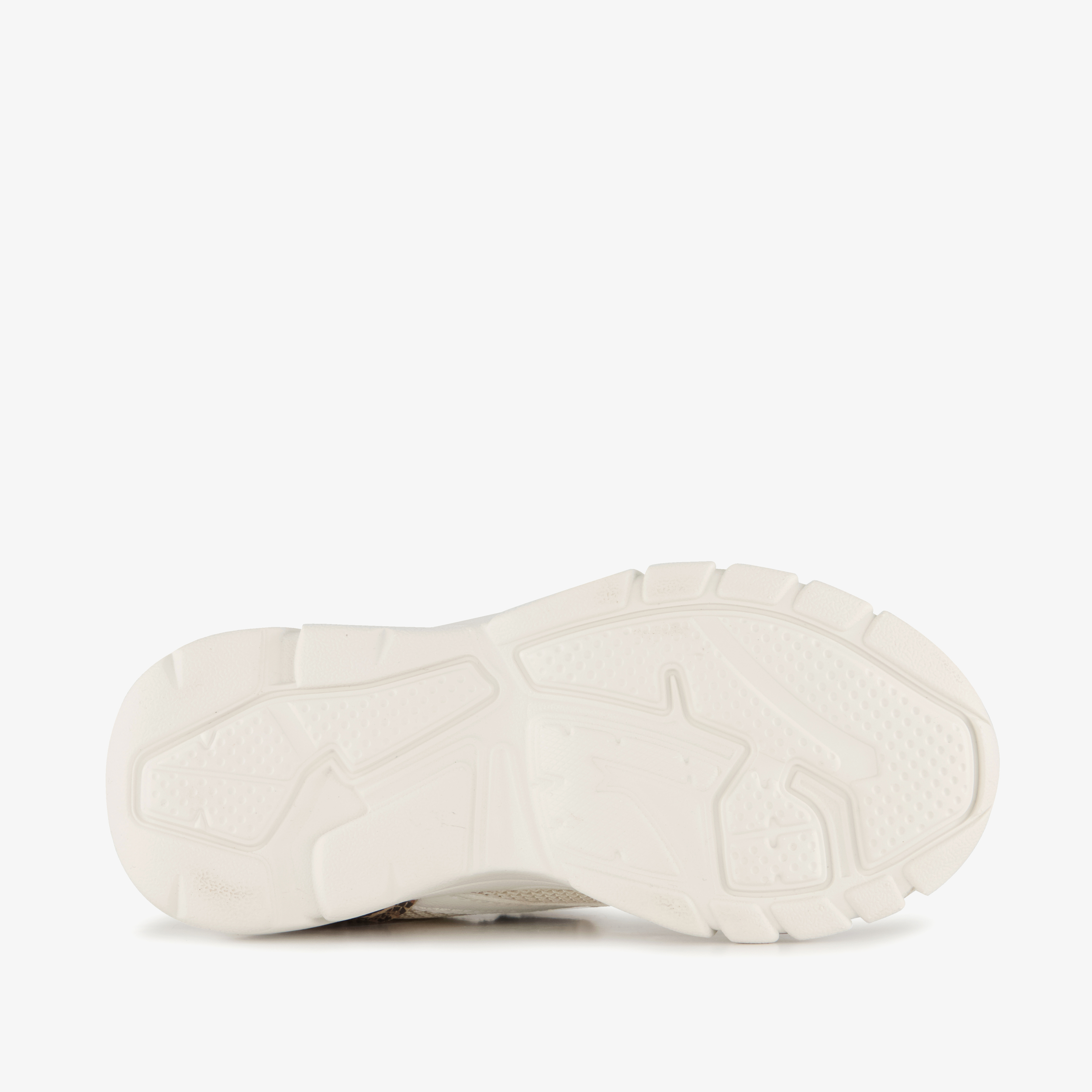 Blue Box meisjes sneakers met panterprint wit – foto 3