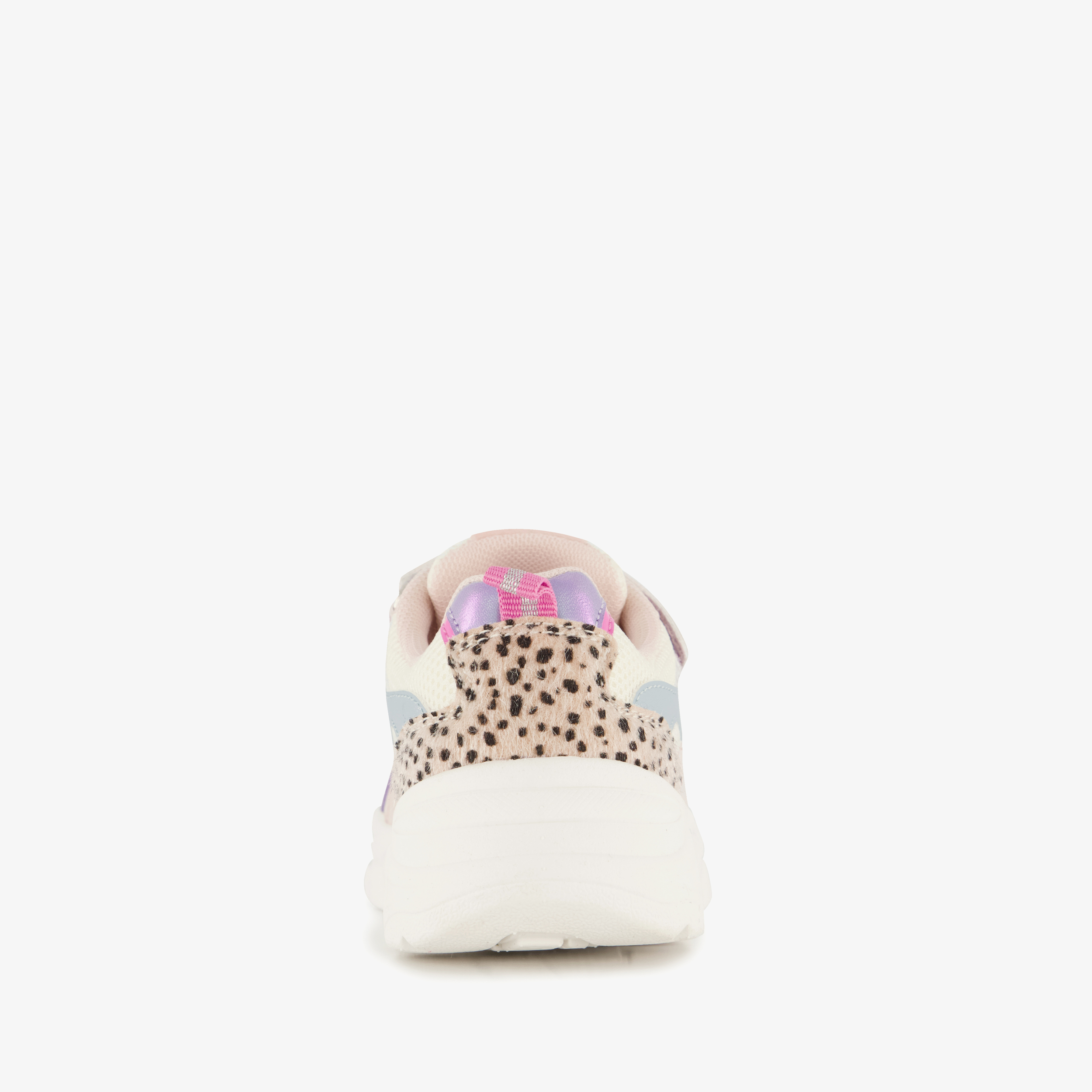 Blue Box meisjes sneakers met panterprint details pastel – foto 2