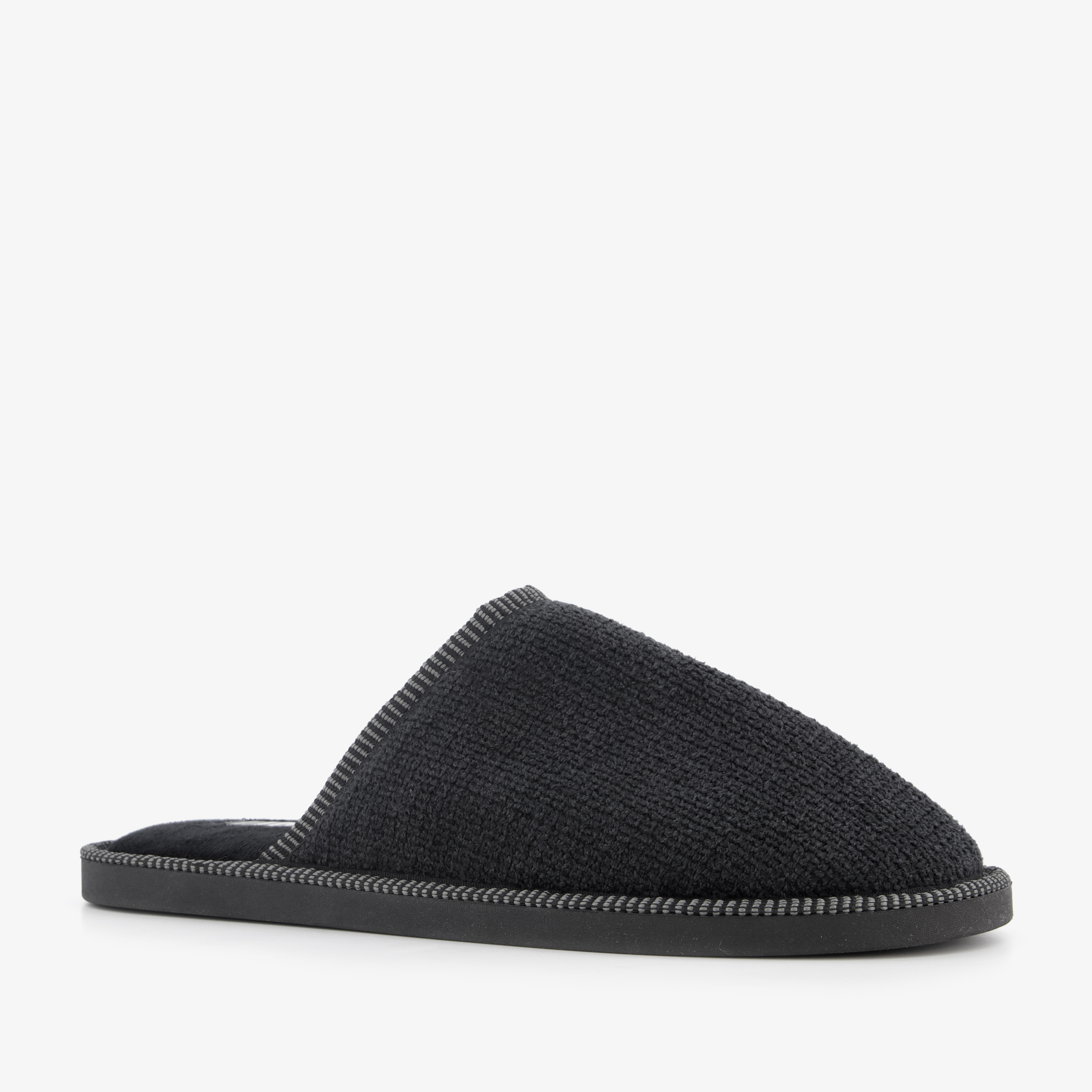 Thu!s heren instap pantoffels zwart