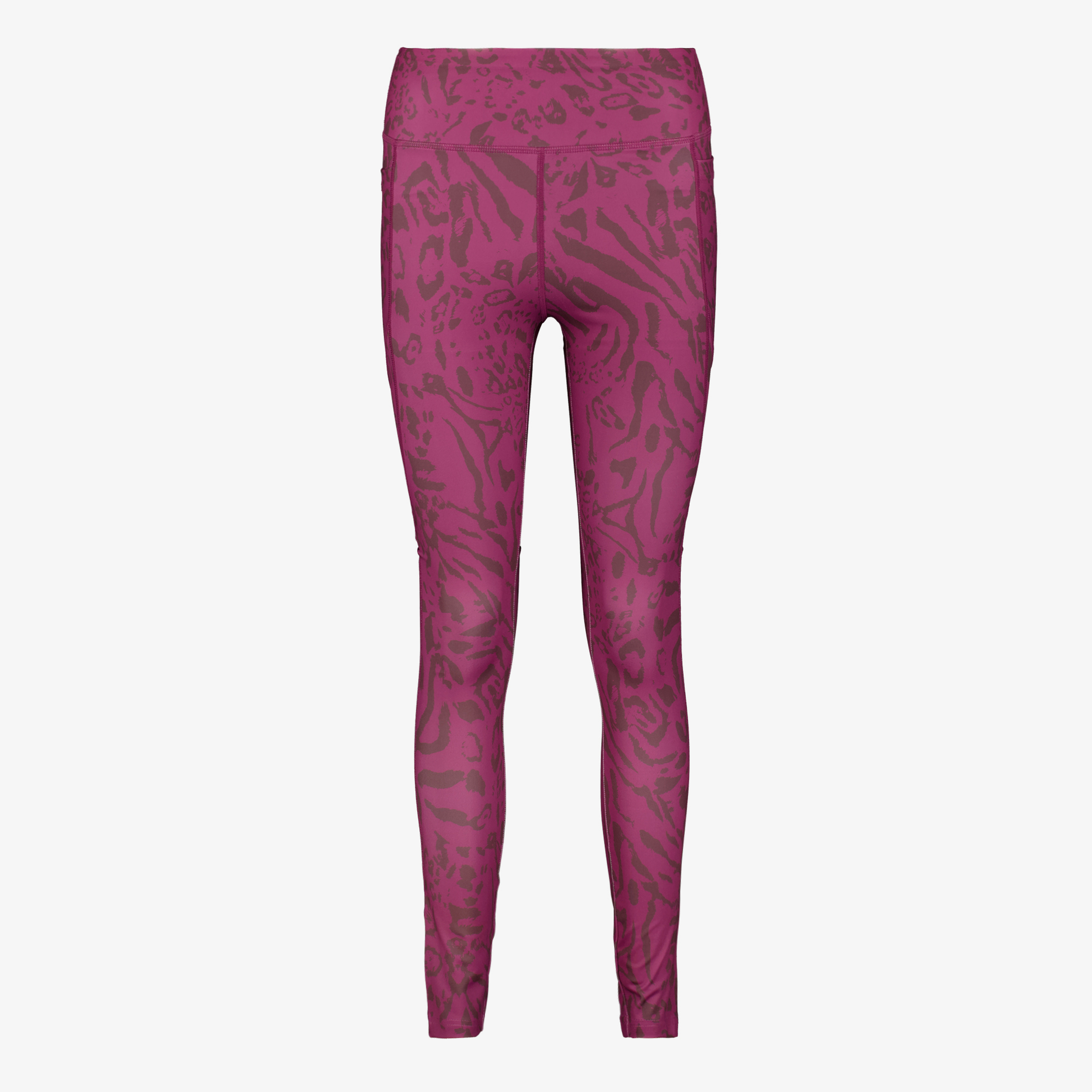 Osaga dames  sportlegging met panterprint paars broeken & shorts