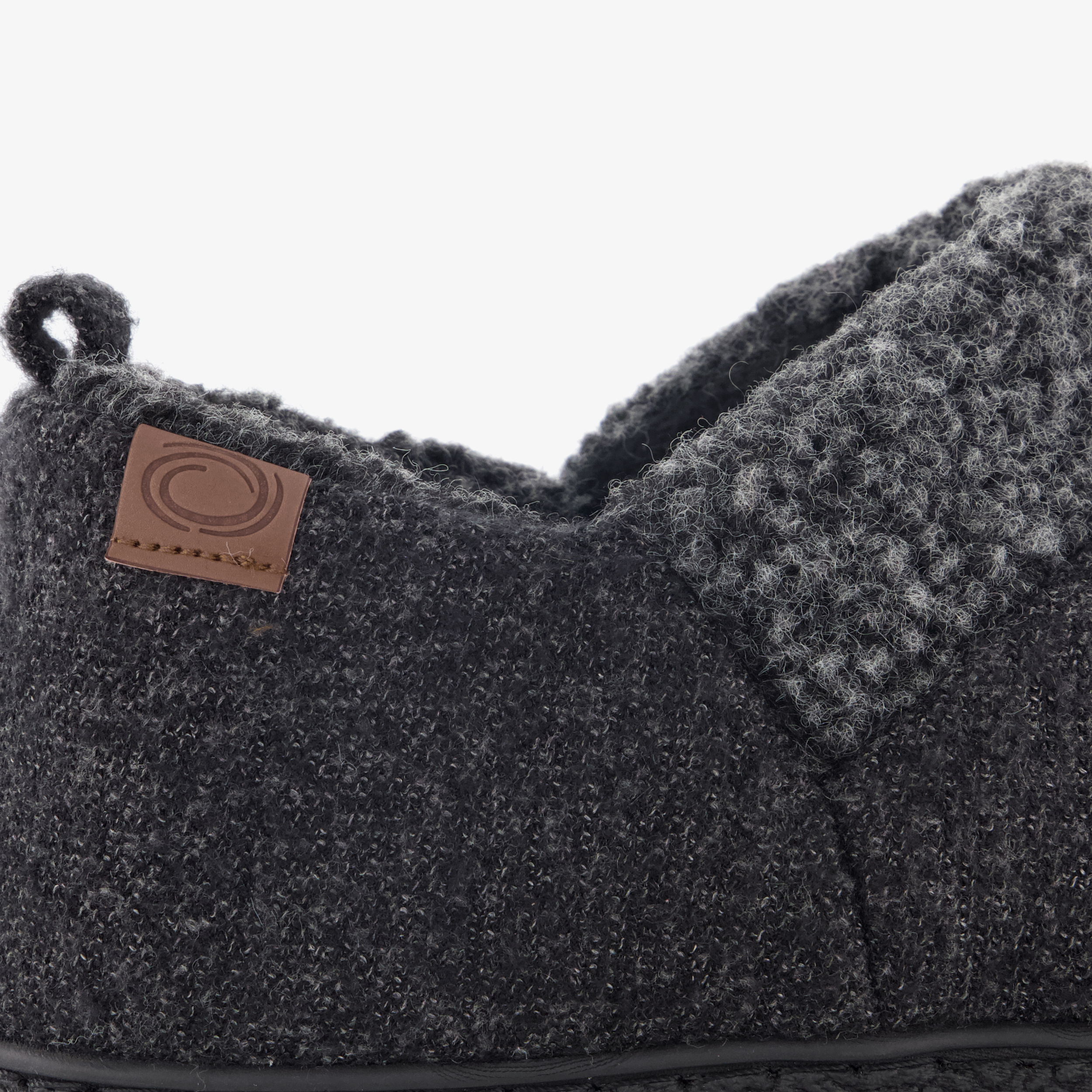 Thu!s gevoerde heren pantoffels zwart – foto 5