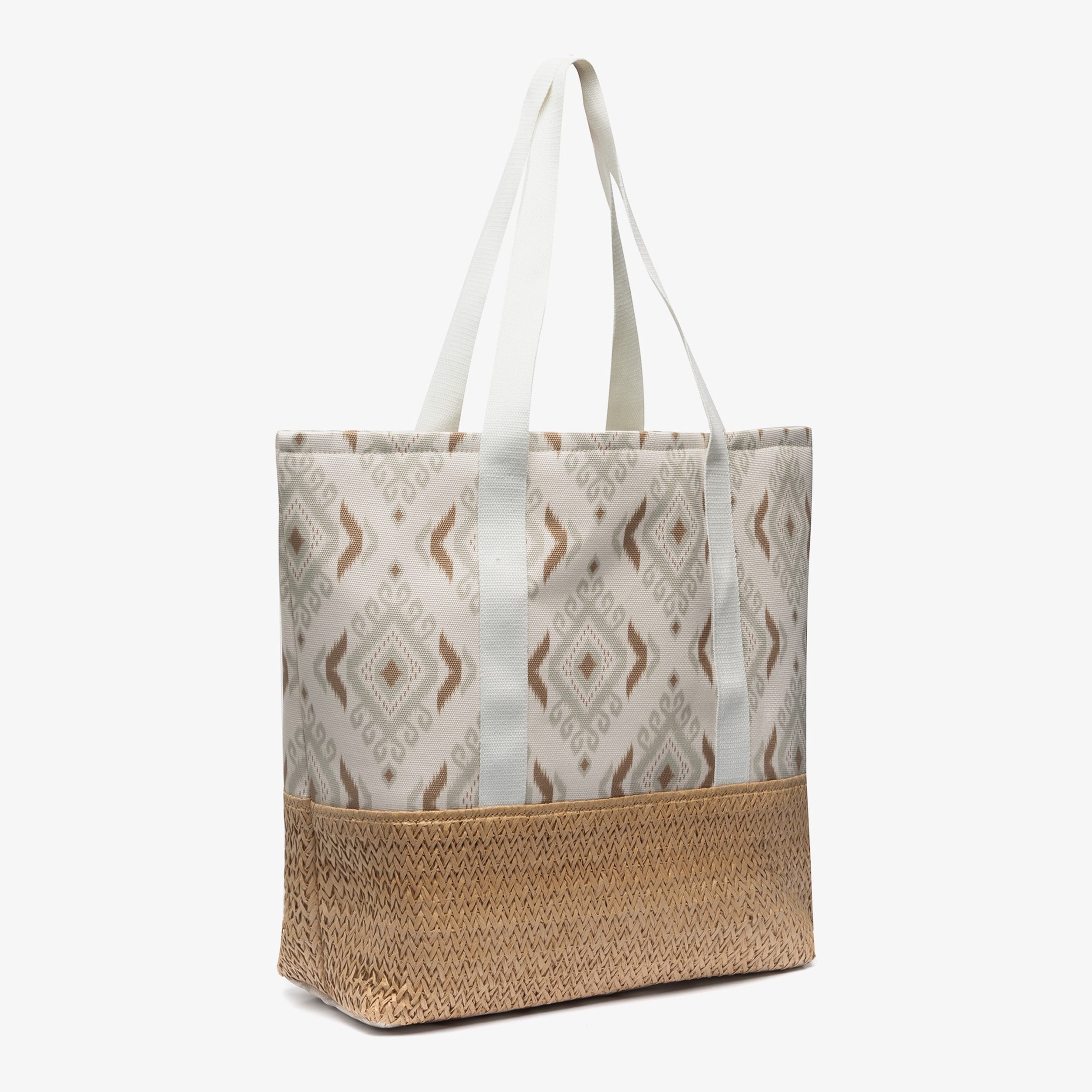 Scapino Strandtas met print beige