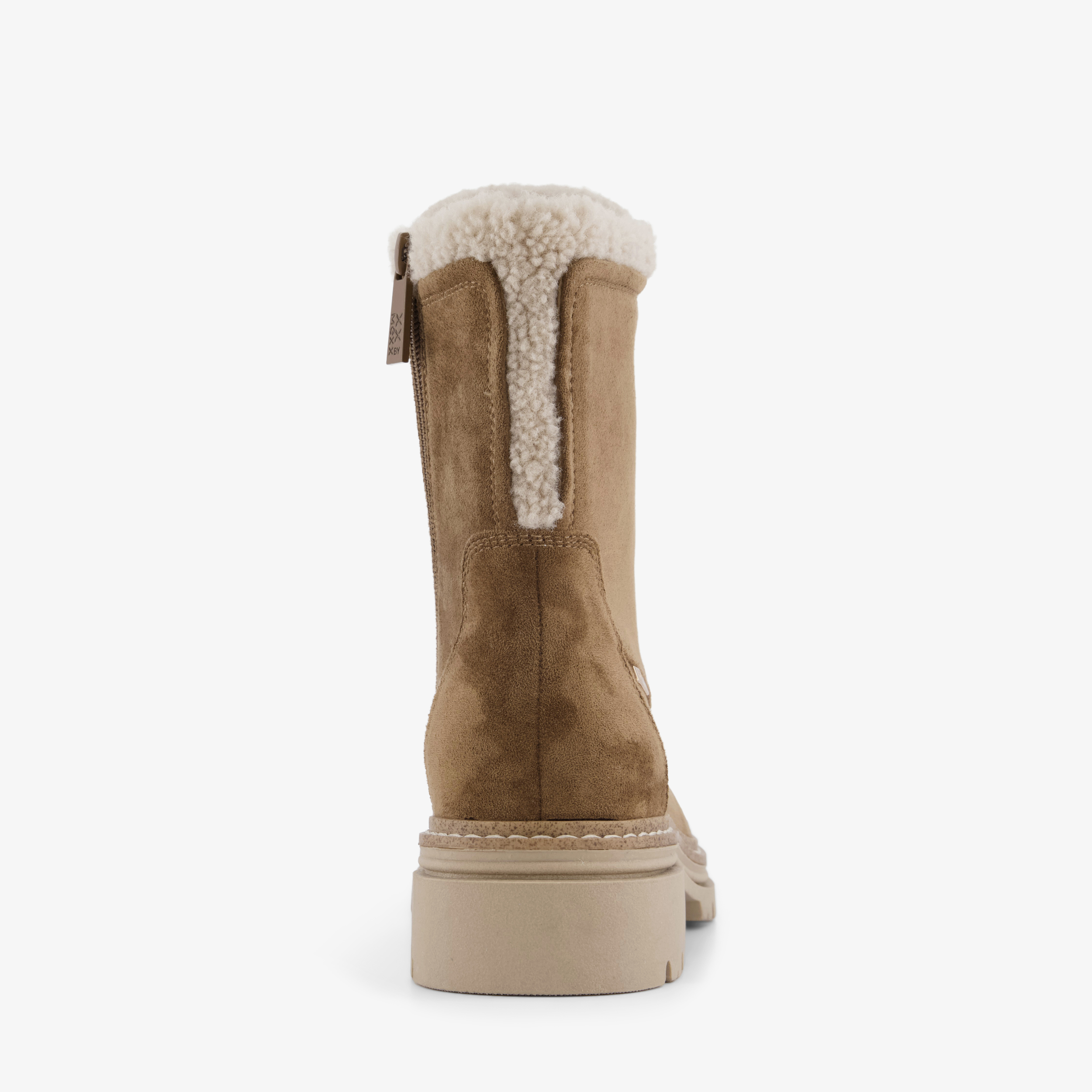 XX by Mexx gevoerde dames boots cognac laarzen – foto 2