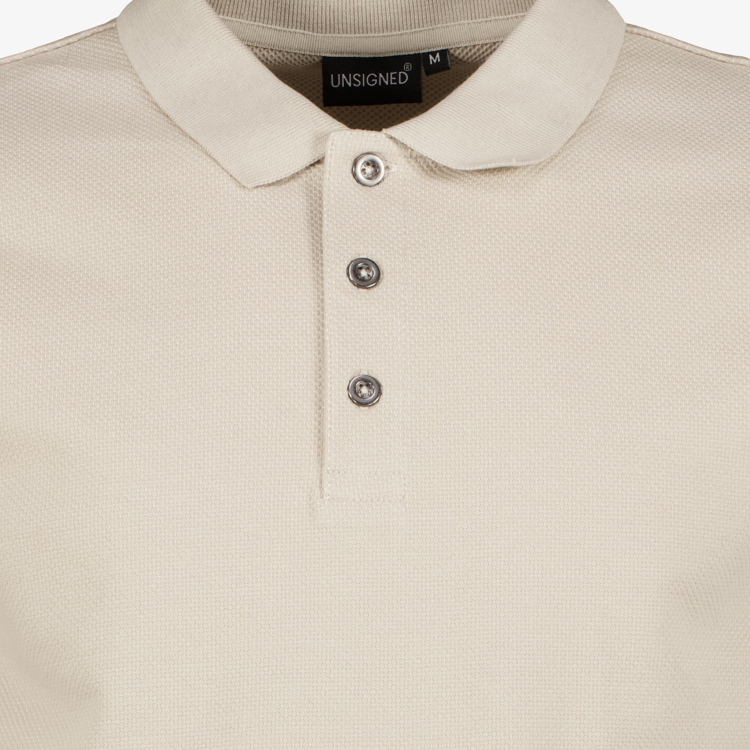 Unsigned heren polo beige t-shirts & tops – foto 2