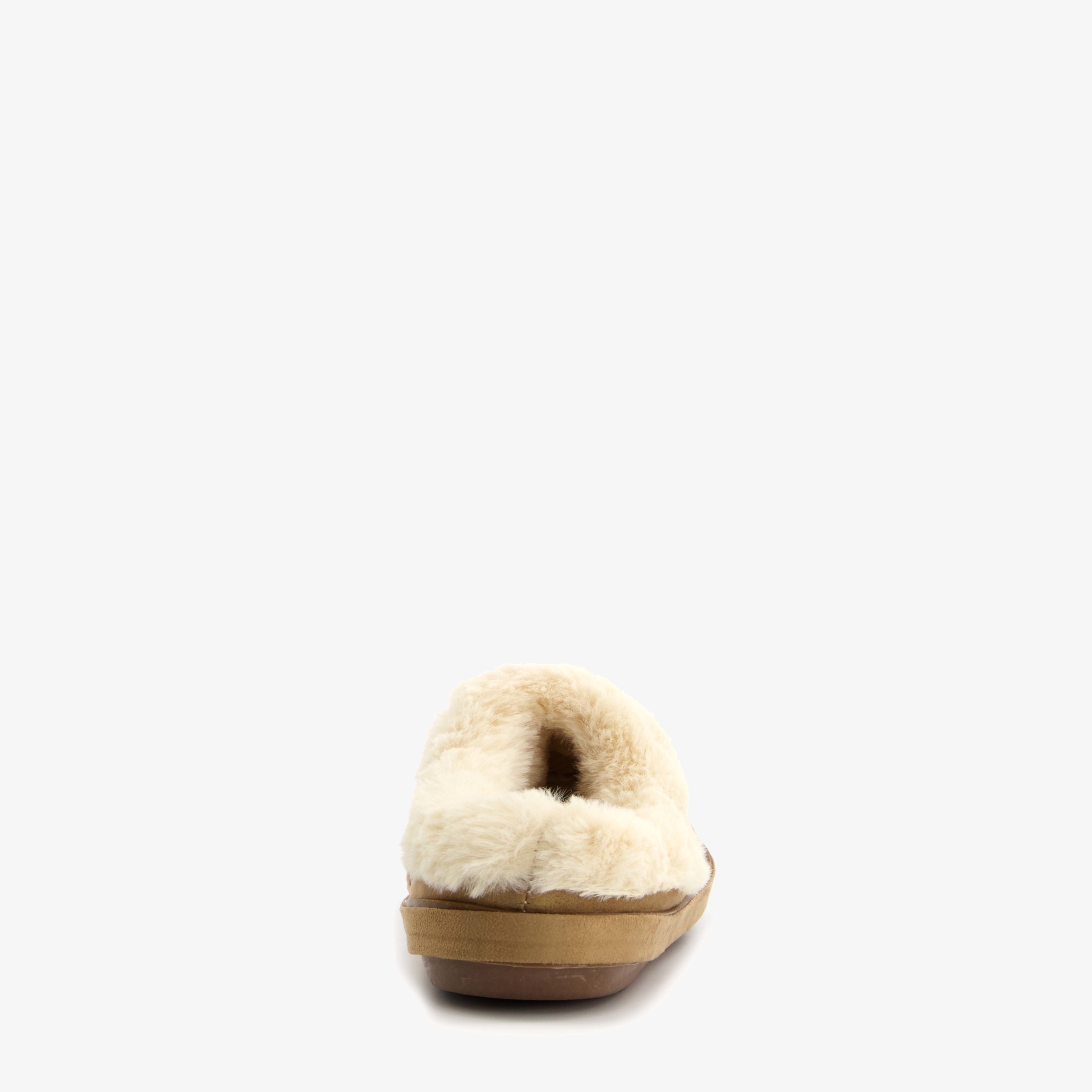 Thu!s instap pantoffels beige dames – foto 3