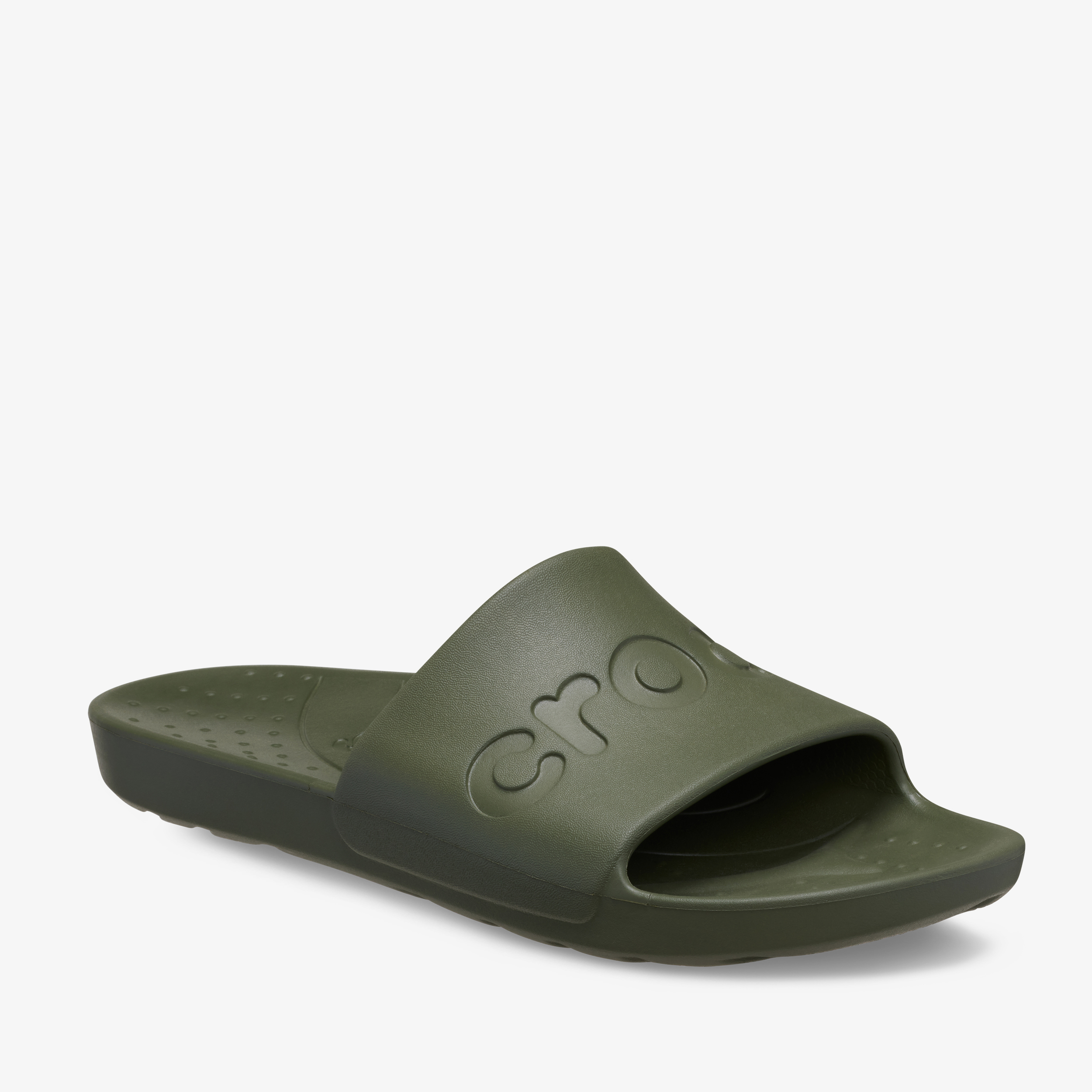 Crocs Slide Army Green heren badslippers groen