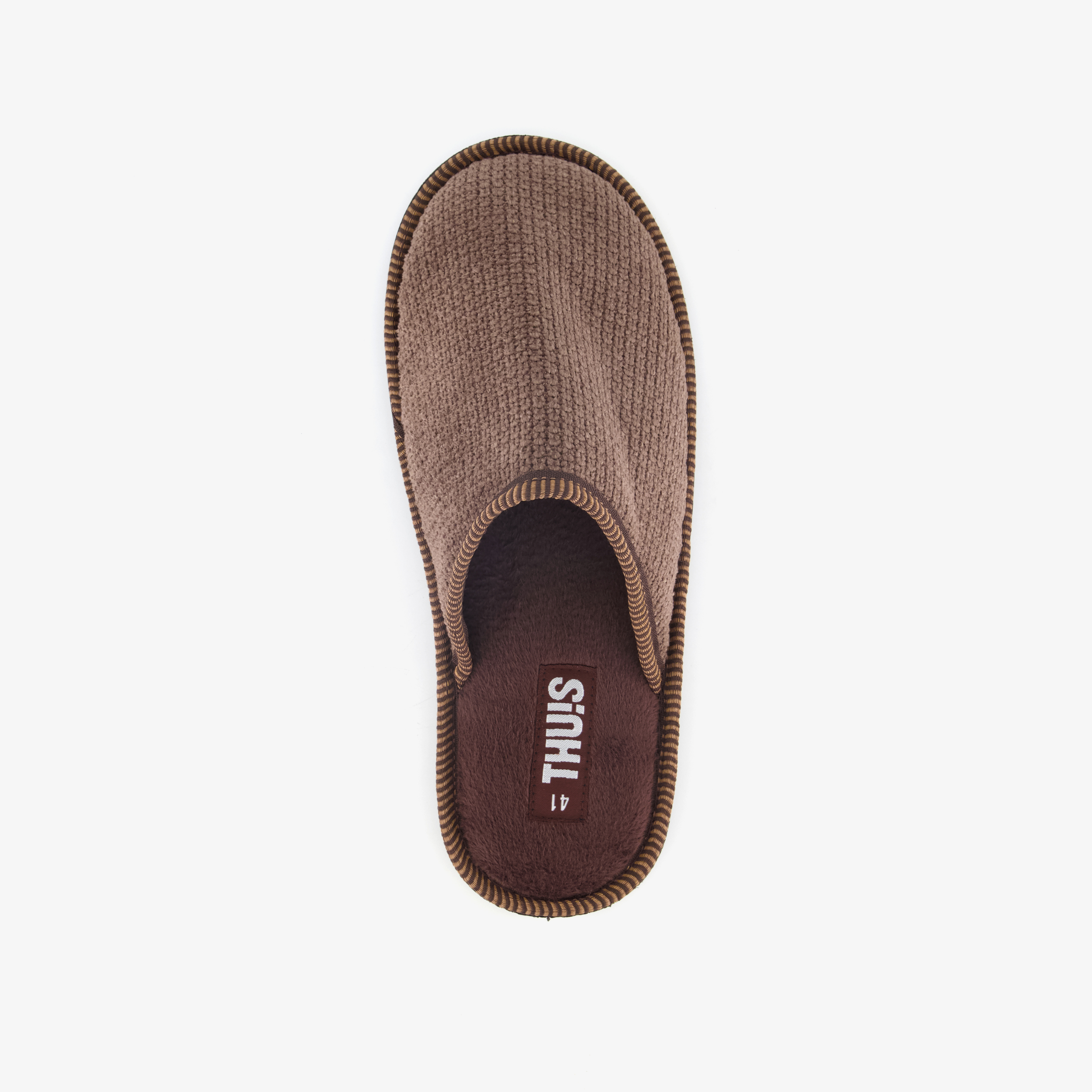 Thu!s heren instap pantoffels bruin – foto 4