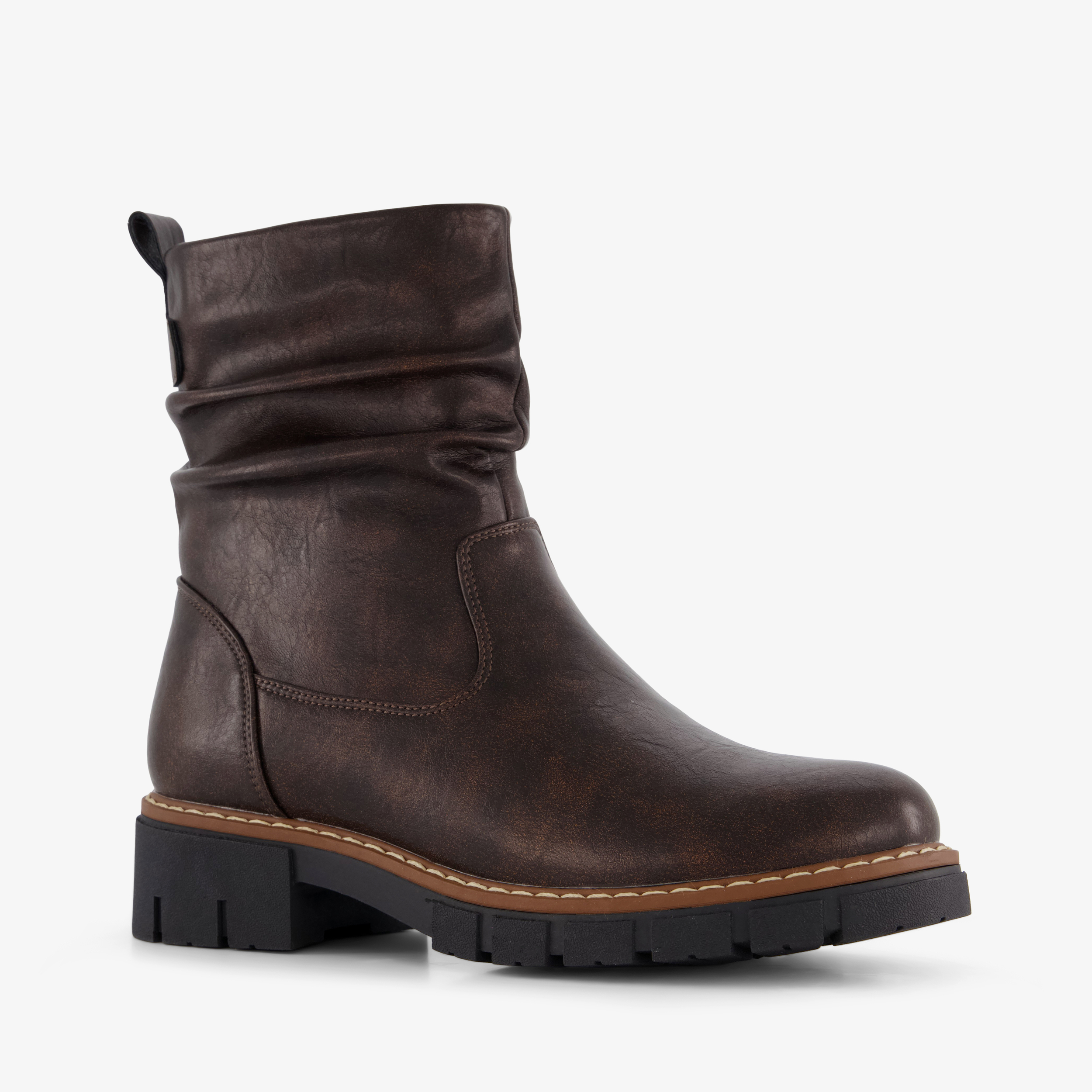 Blue Box gevoerde dames boots bruin laarzen