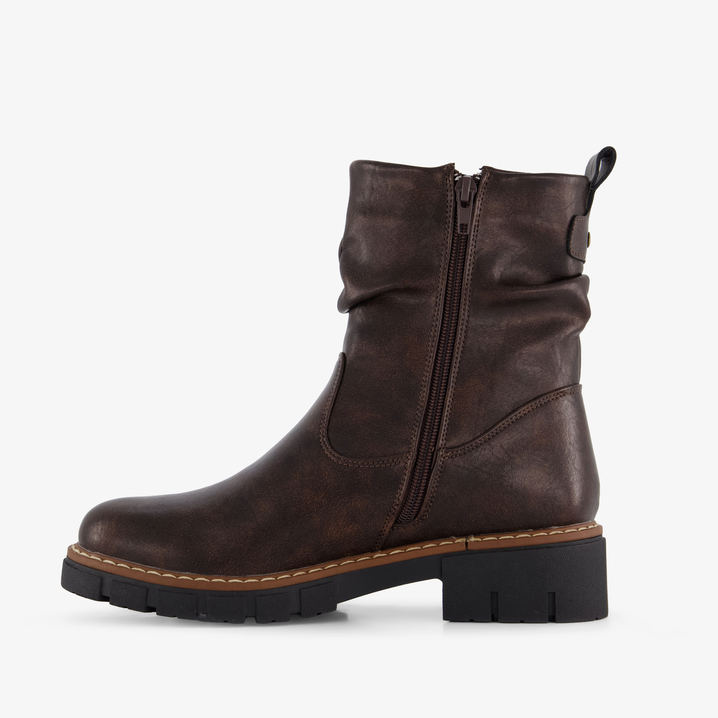 Blue Box gevoerde dames boots bruin