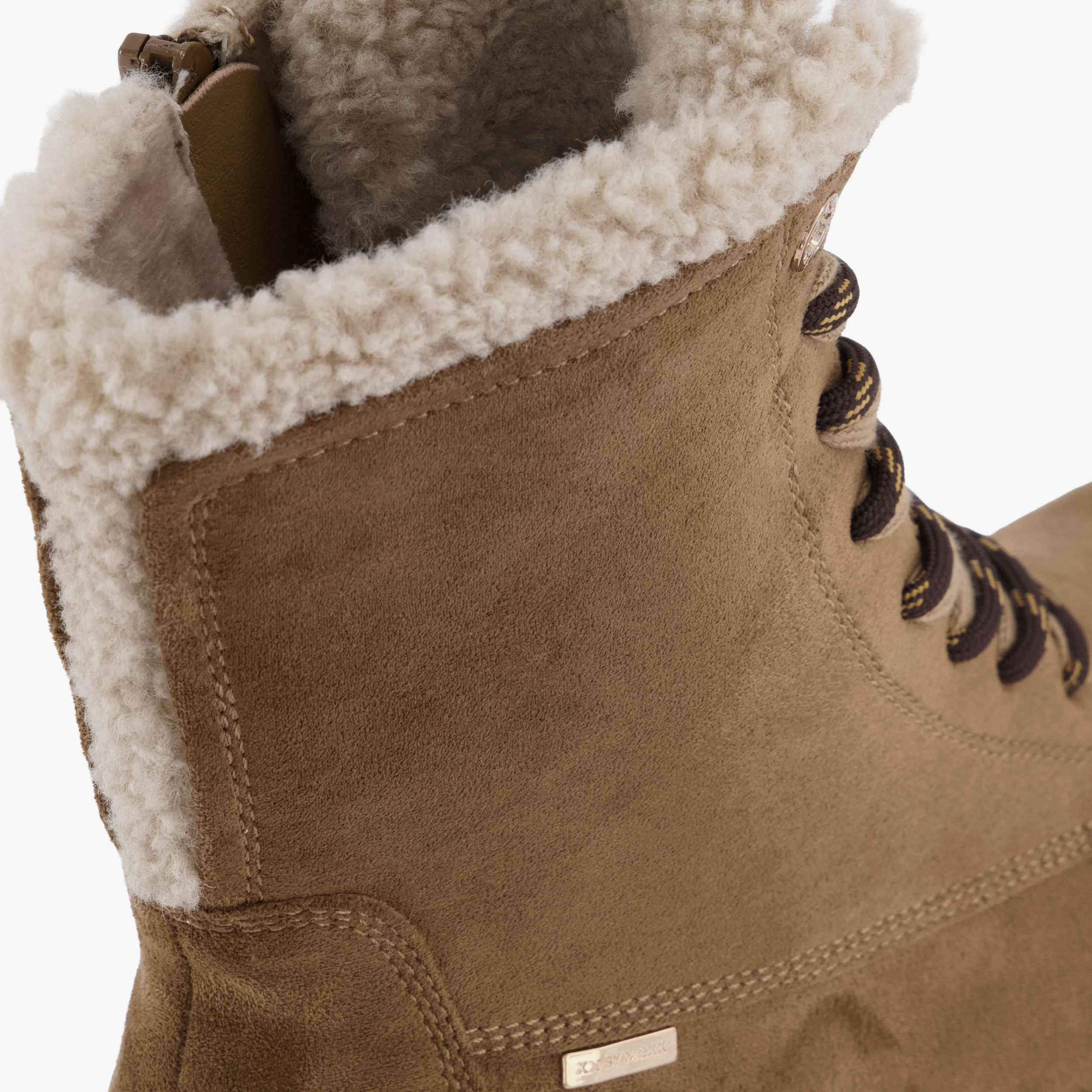 XX by Mexx gevoerde dames boots cognac laarzen – foto 5