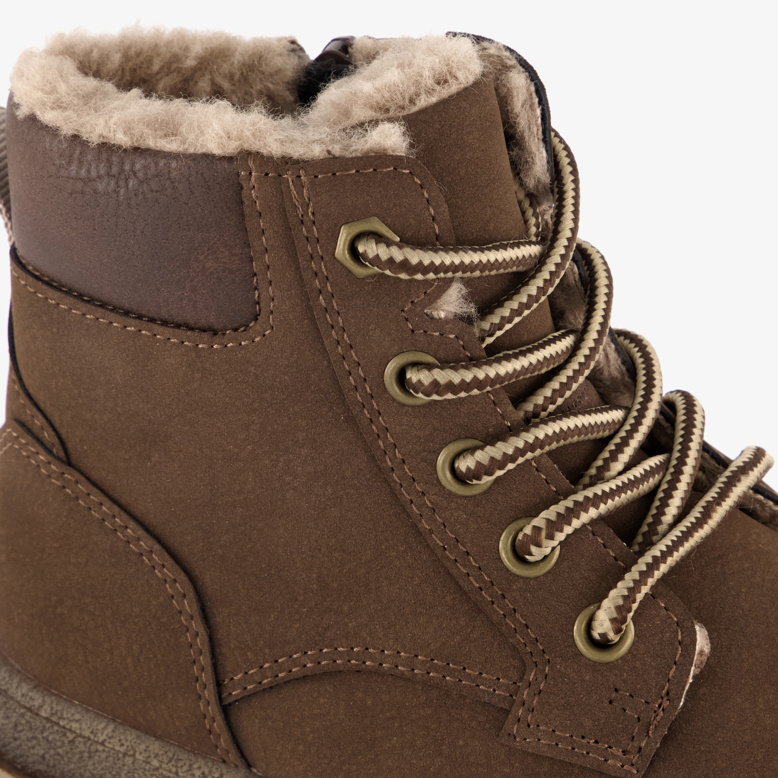 Blue Box gevoerde jongens veterboots bruin – foto 5