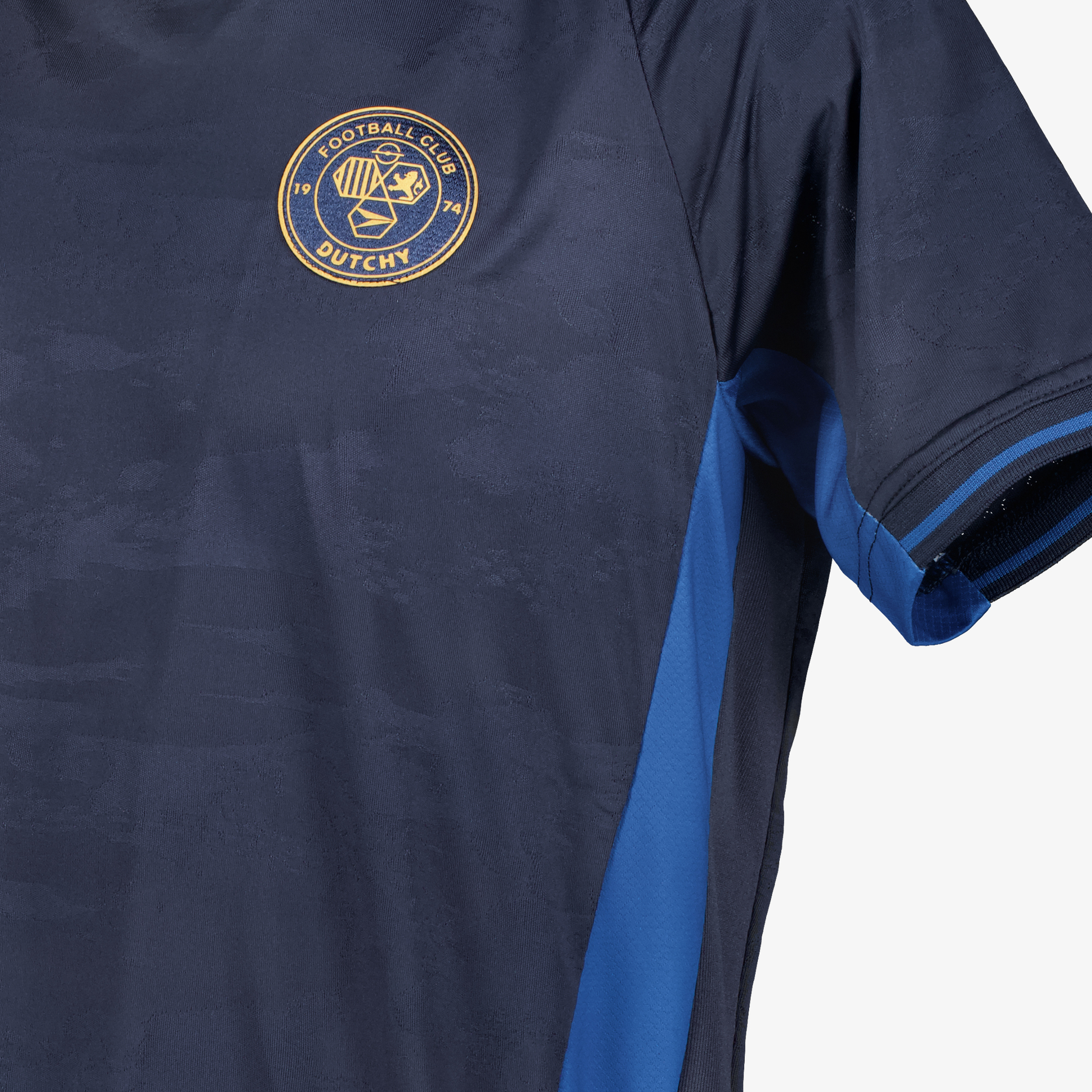 Dutchy Dry heren voetbal T-shirt blauw sport & spel – foto 2