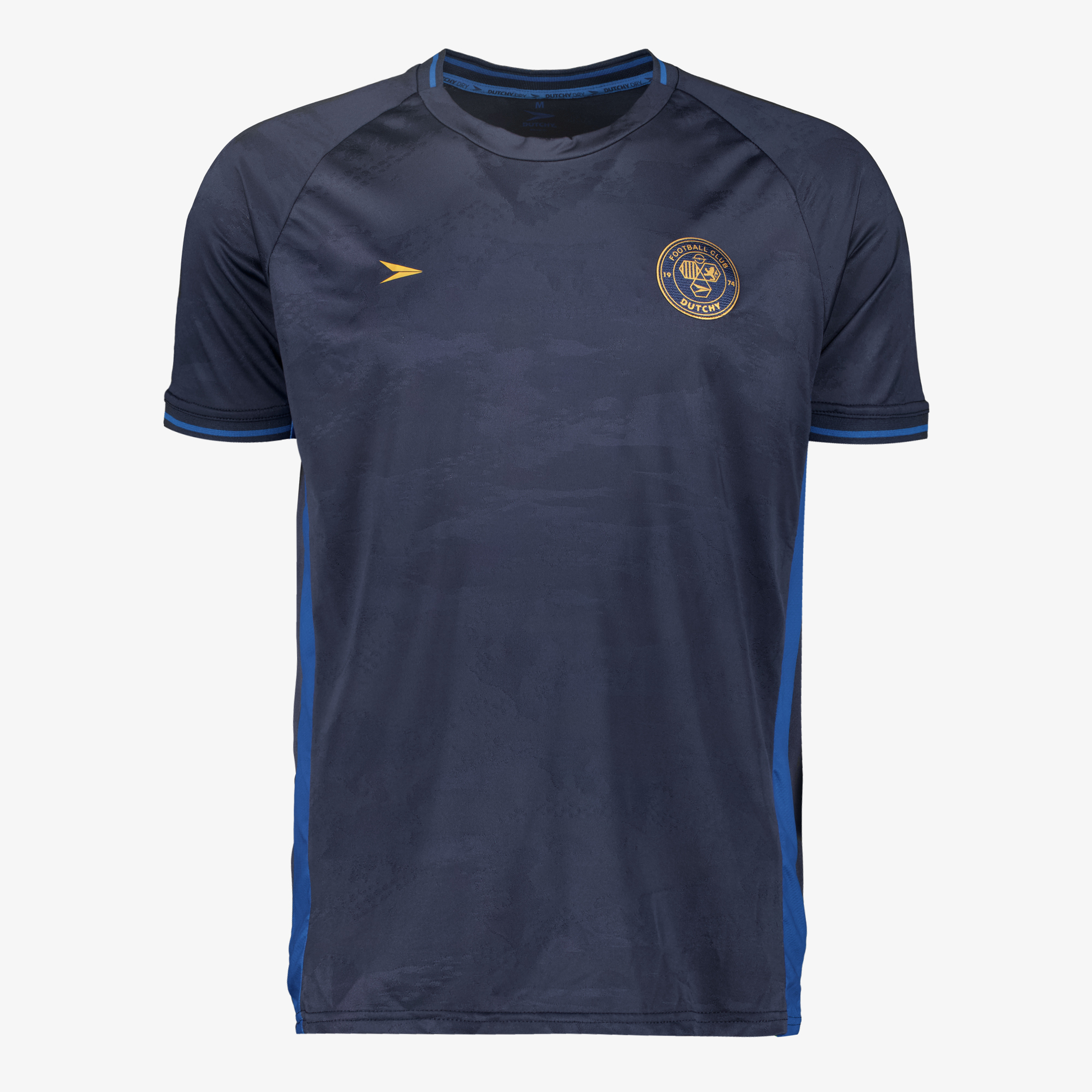 Dutchy Dry heren voetbal T-shirt blauw sport & spel