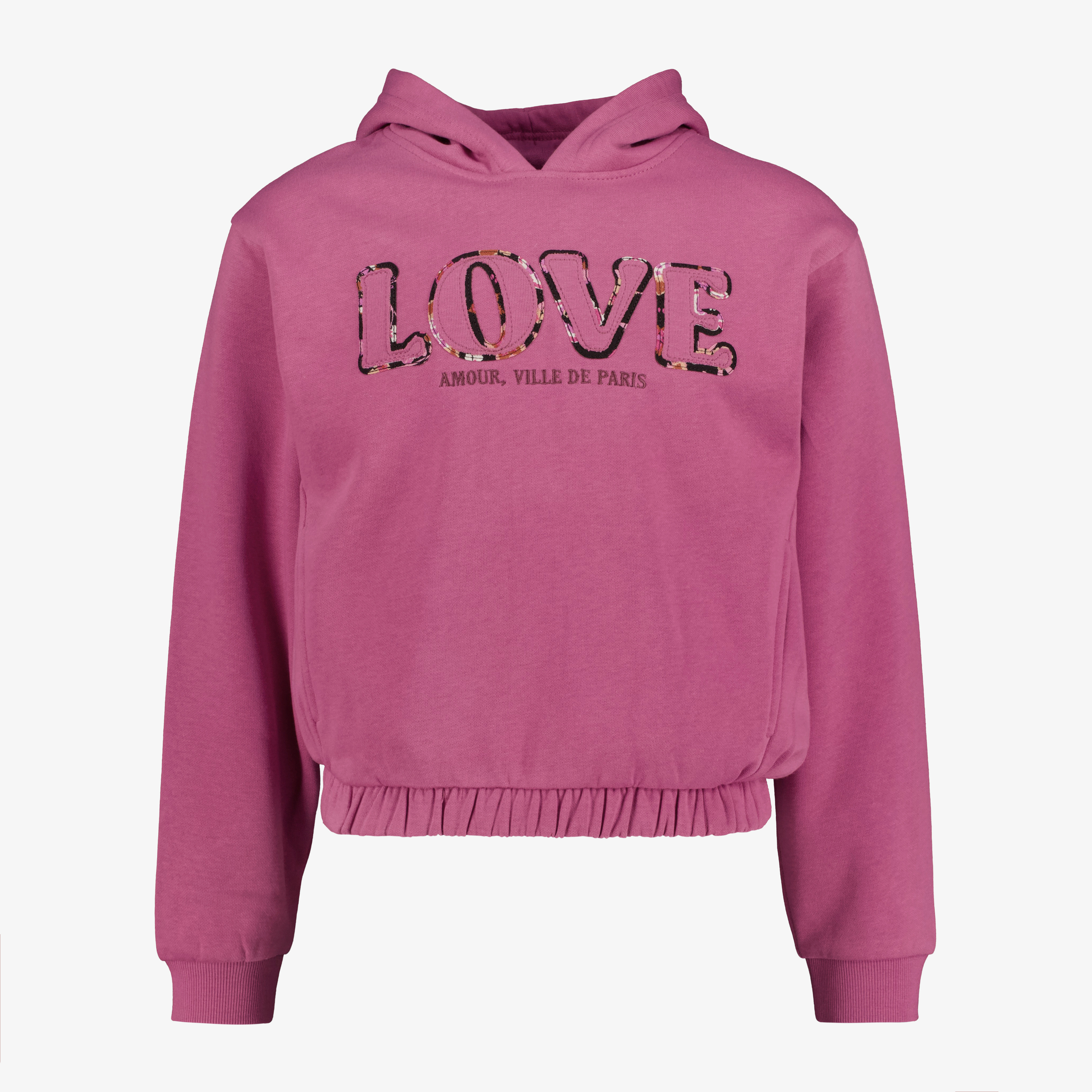 TwoDay meisjes hoodie met LOVE opdruk roze truien & vesten