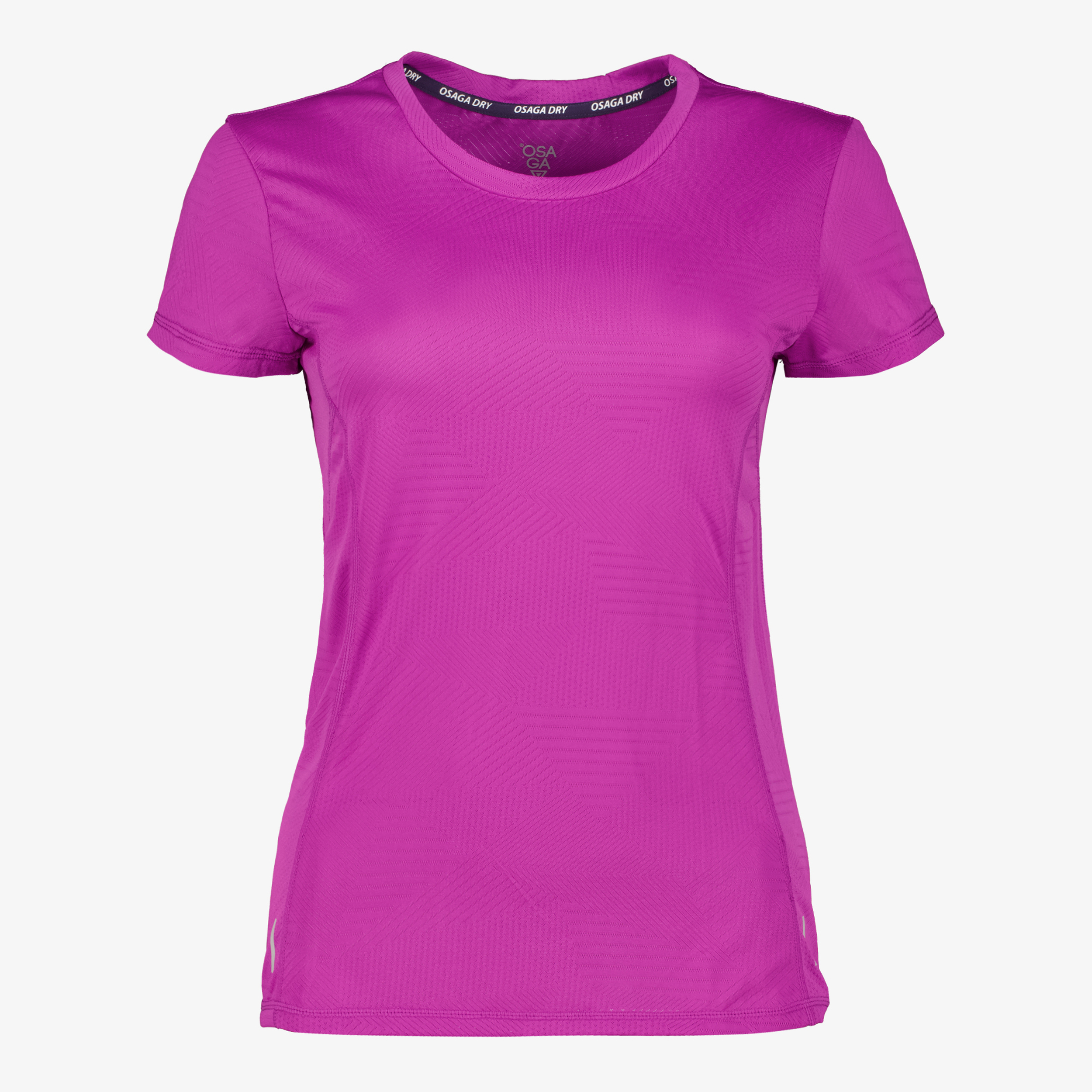 Osaga Dry dames hardloop T-shirt paars t-shirts & tops
