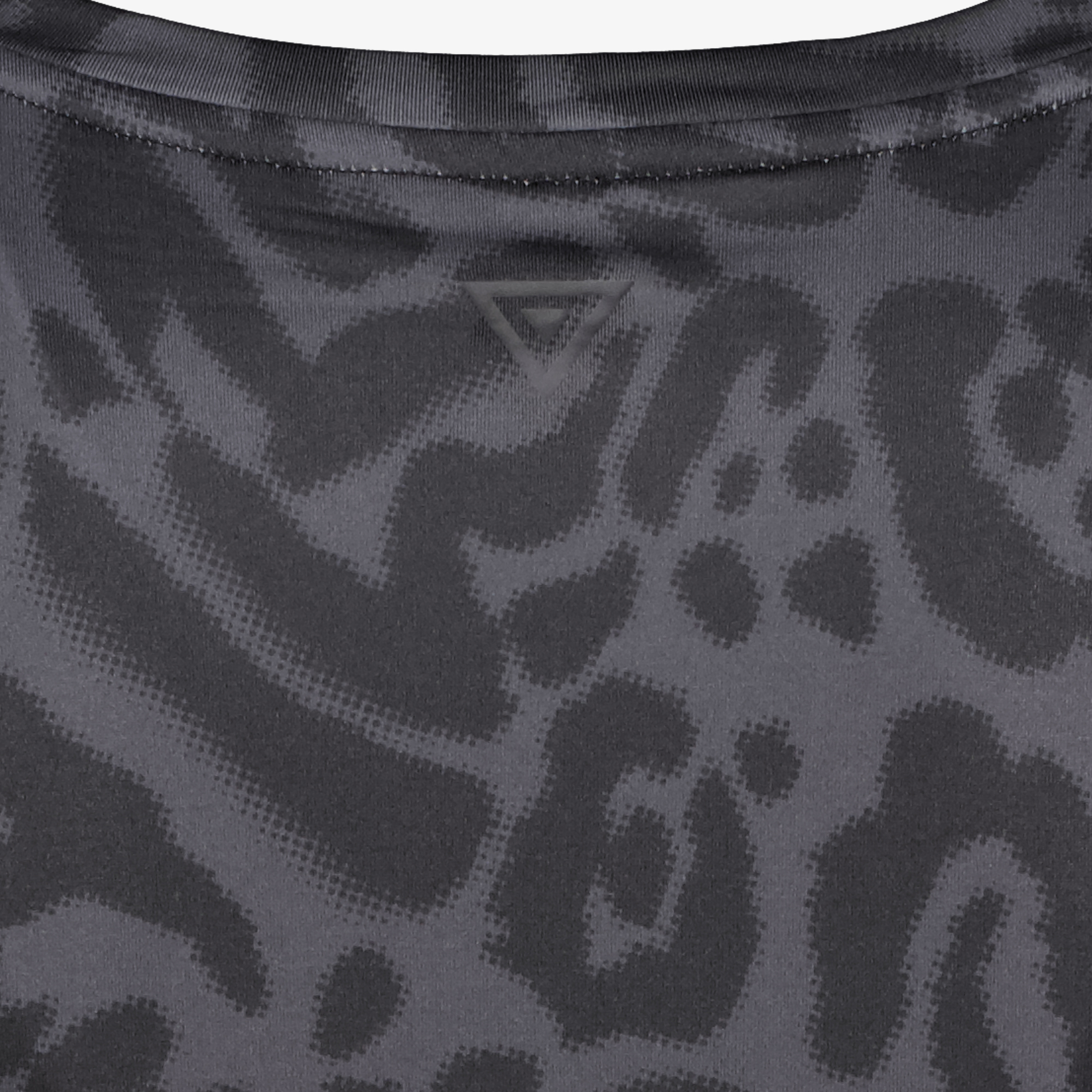 Osaga dames sport T-shirt met panterprint zwart t-shirts & tops – foto 3