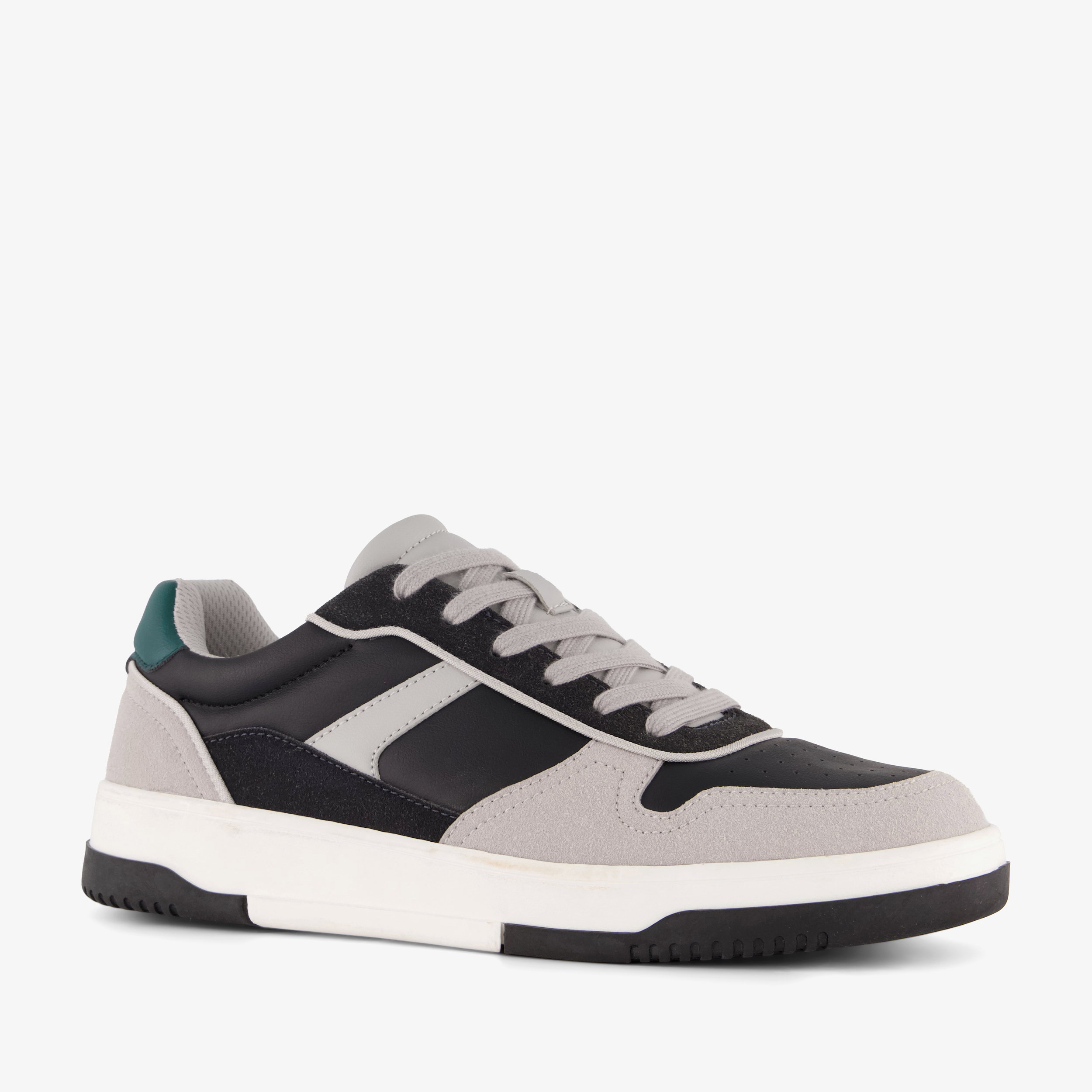 Blue Box heren sneakers grijs zwart